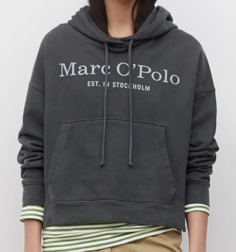 MARC O´POLO Logo-Hoodie Deep Sky