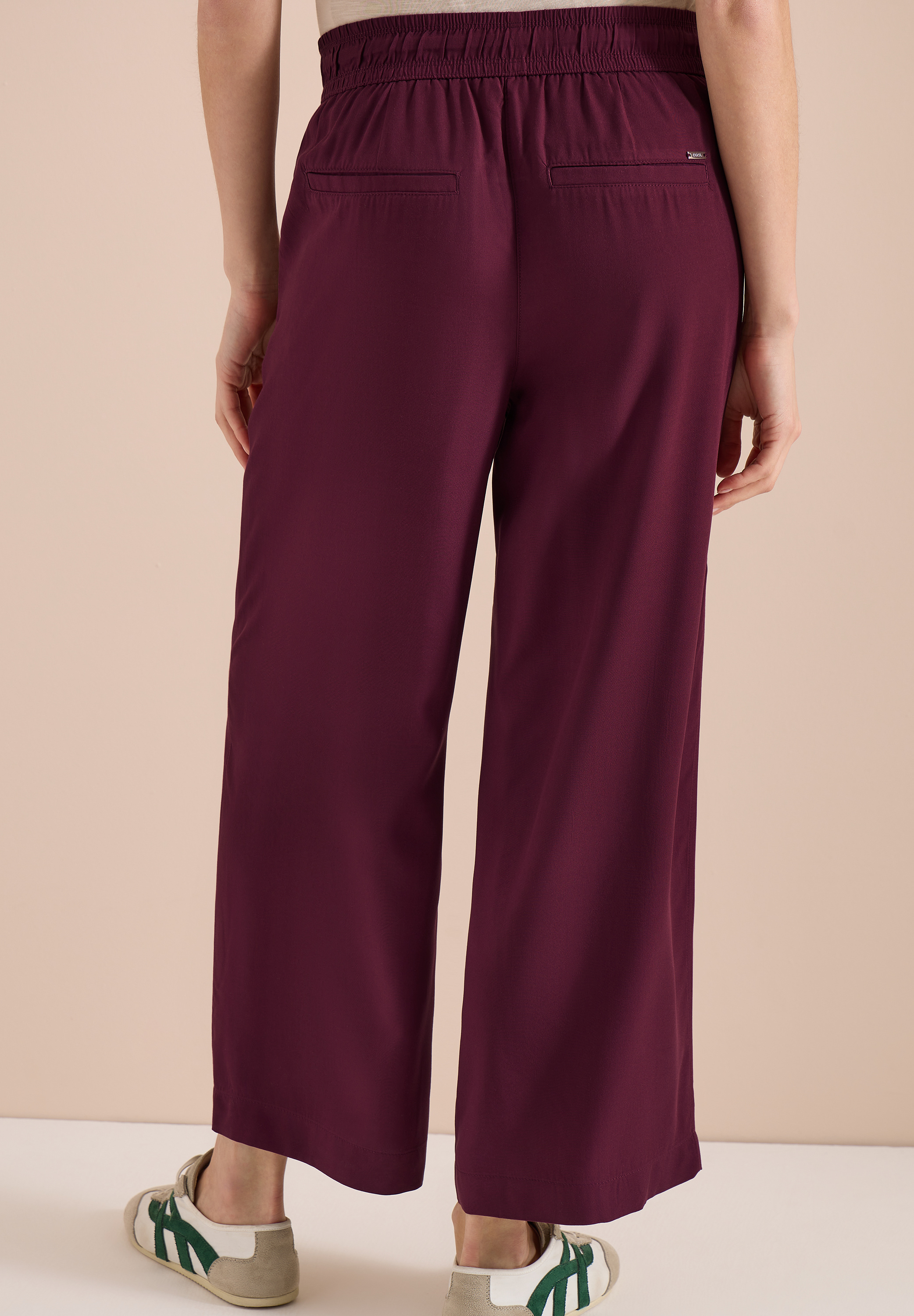 High Waist Wide Leg Hose im Loose Fit