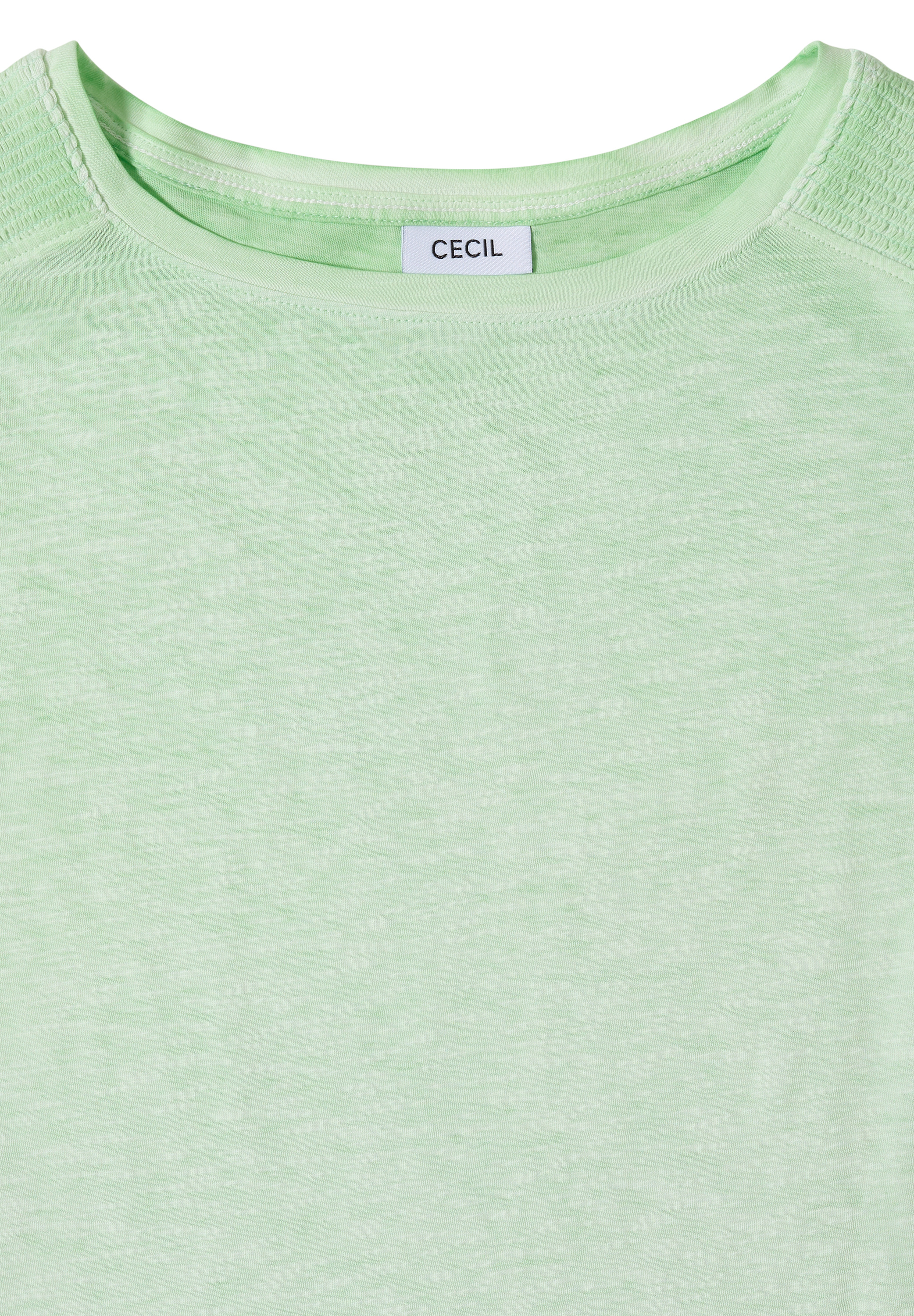 T-Shirt aus Jersey im Garment Dye Look