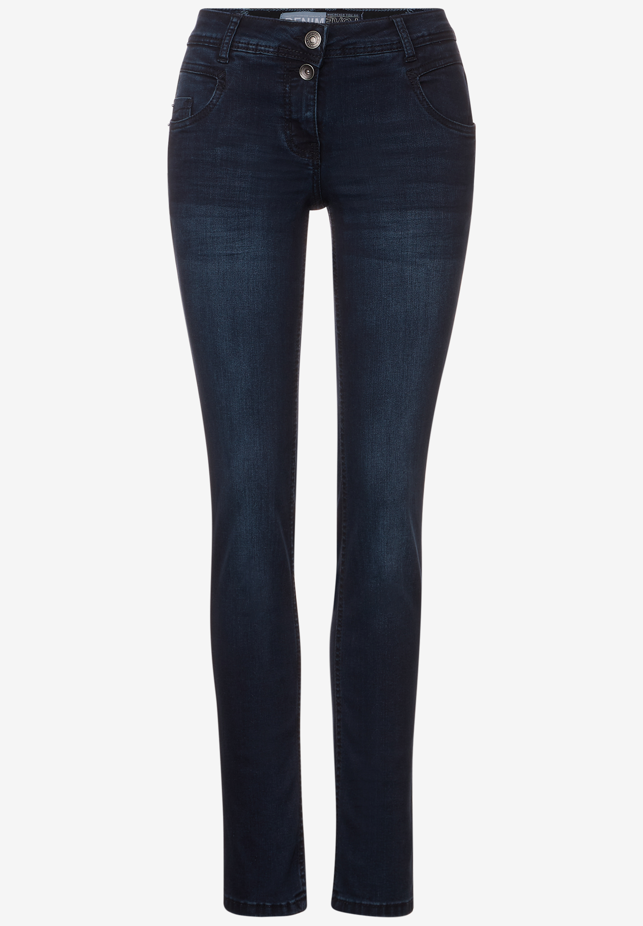 Blaue Loose Fit Jeans Blaue Loose Fit Jeans