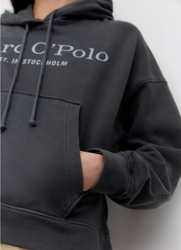 MARC O´POLO Logo-Hoodie Deep Sky