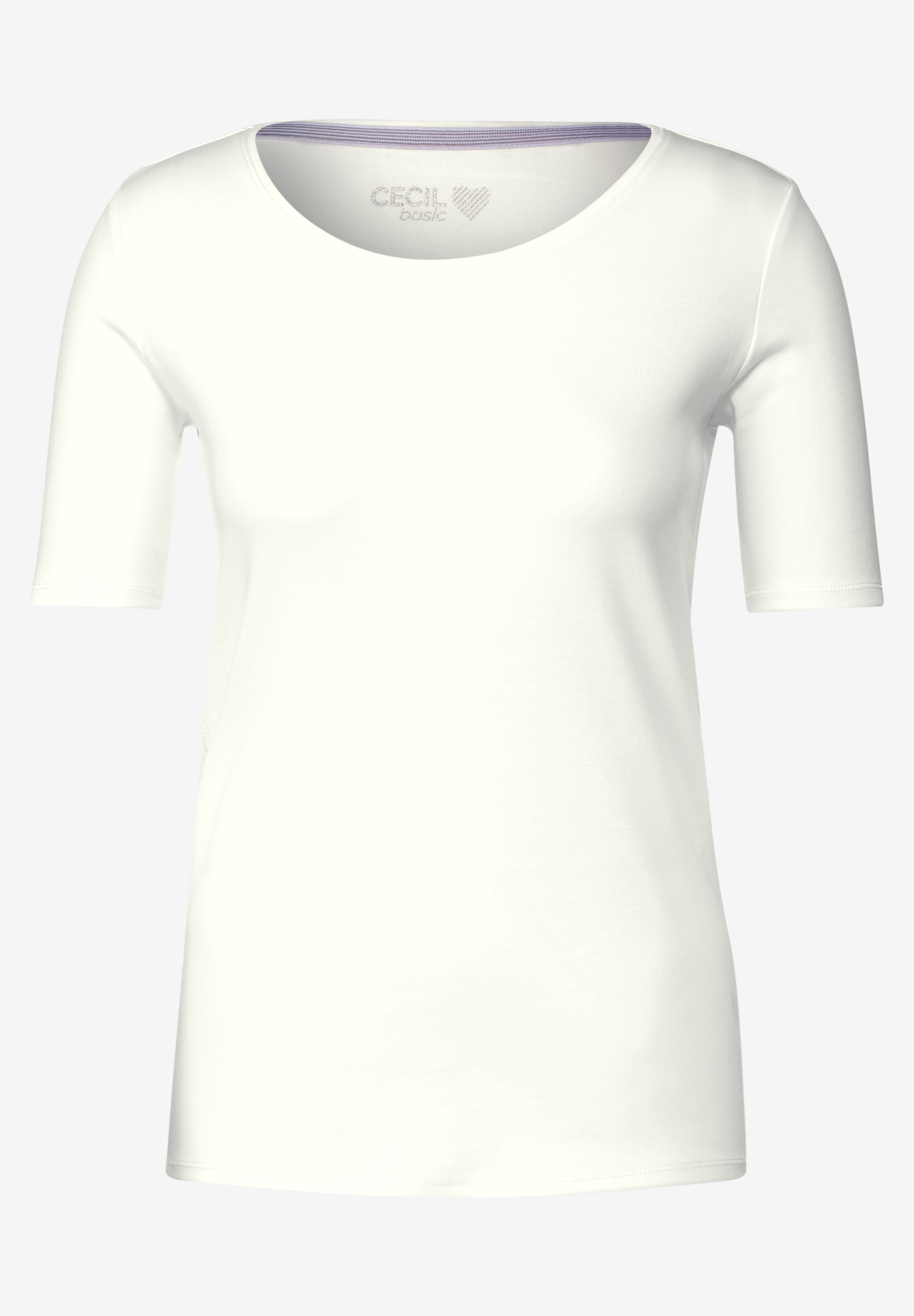 Basic T-Shirt in Unifarbe