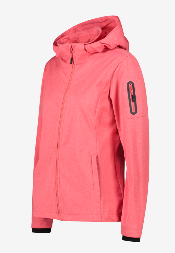 Leichte Softshell-Jacke Red Kis Mel.