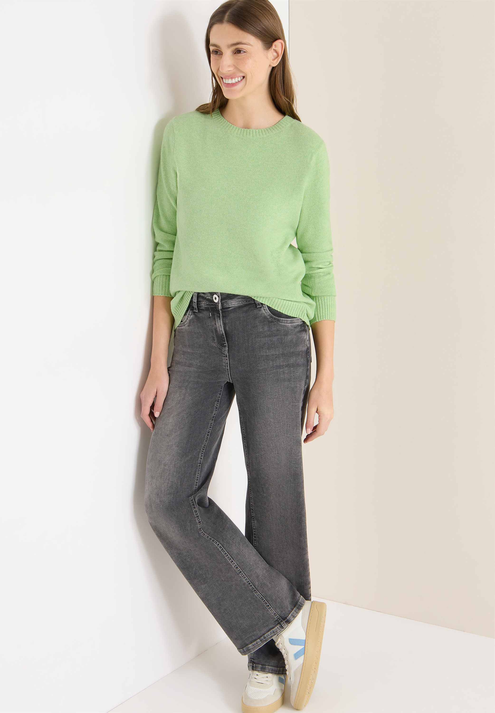Softer Pullover in Unifarbe