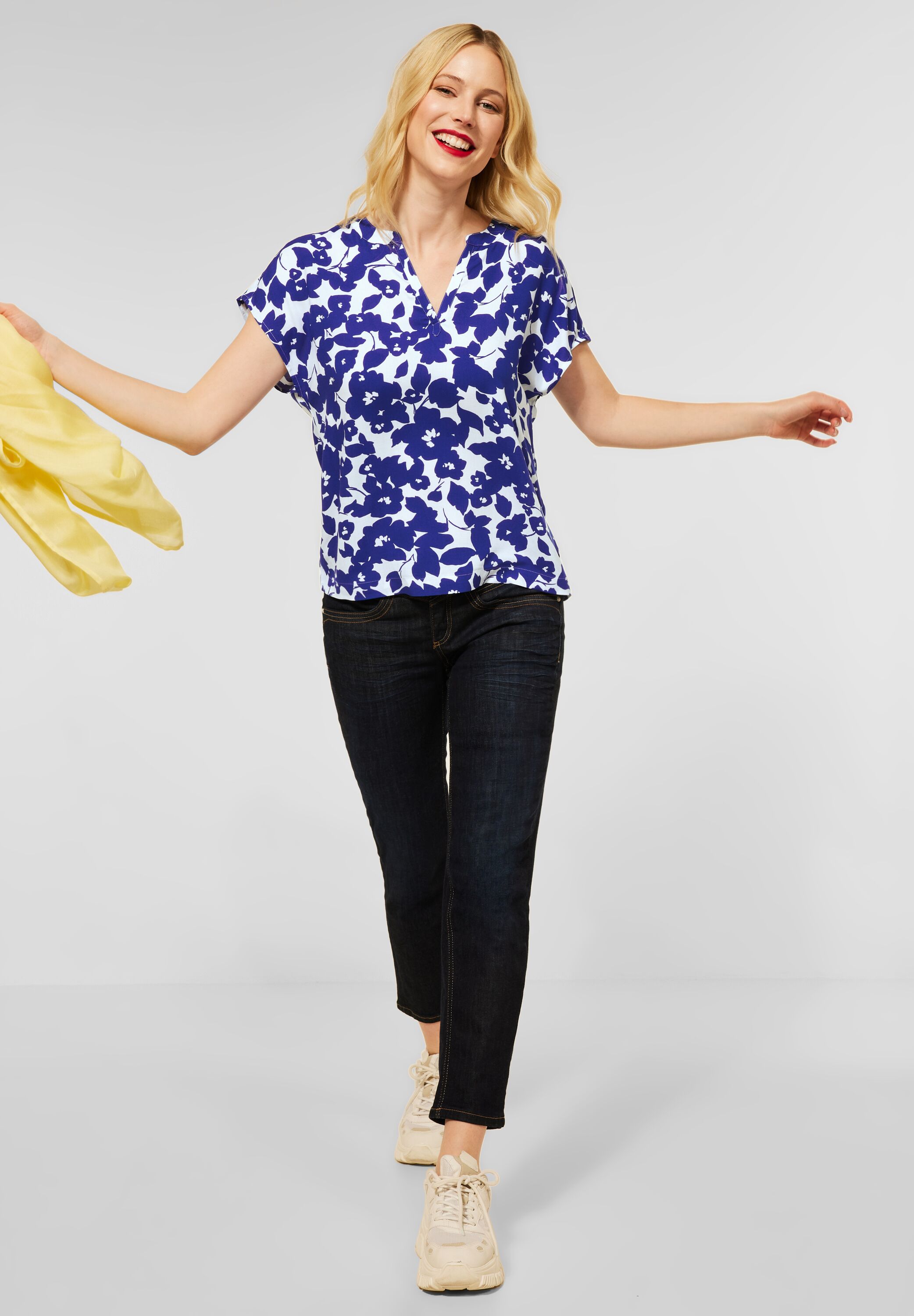 Shirtbluse mit Print
