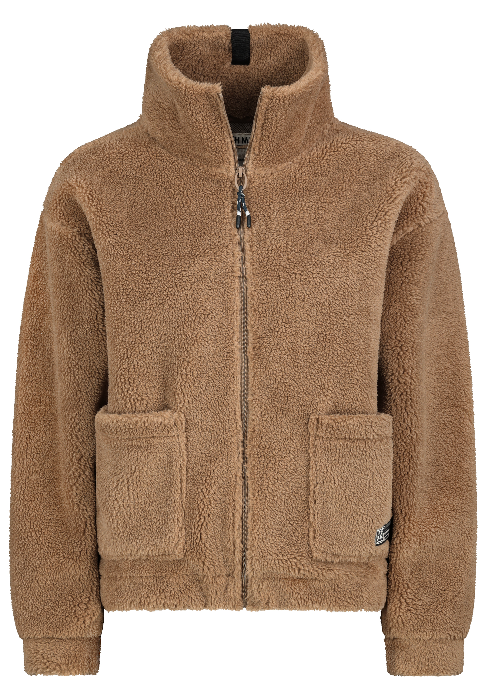 DOB Fleece Jacke, Stehkragen,