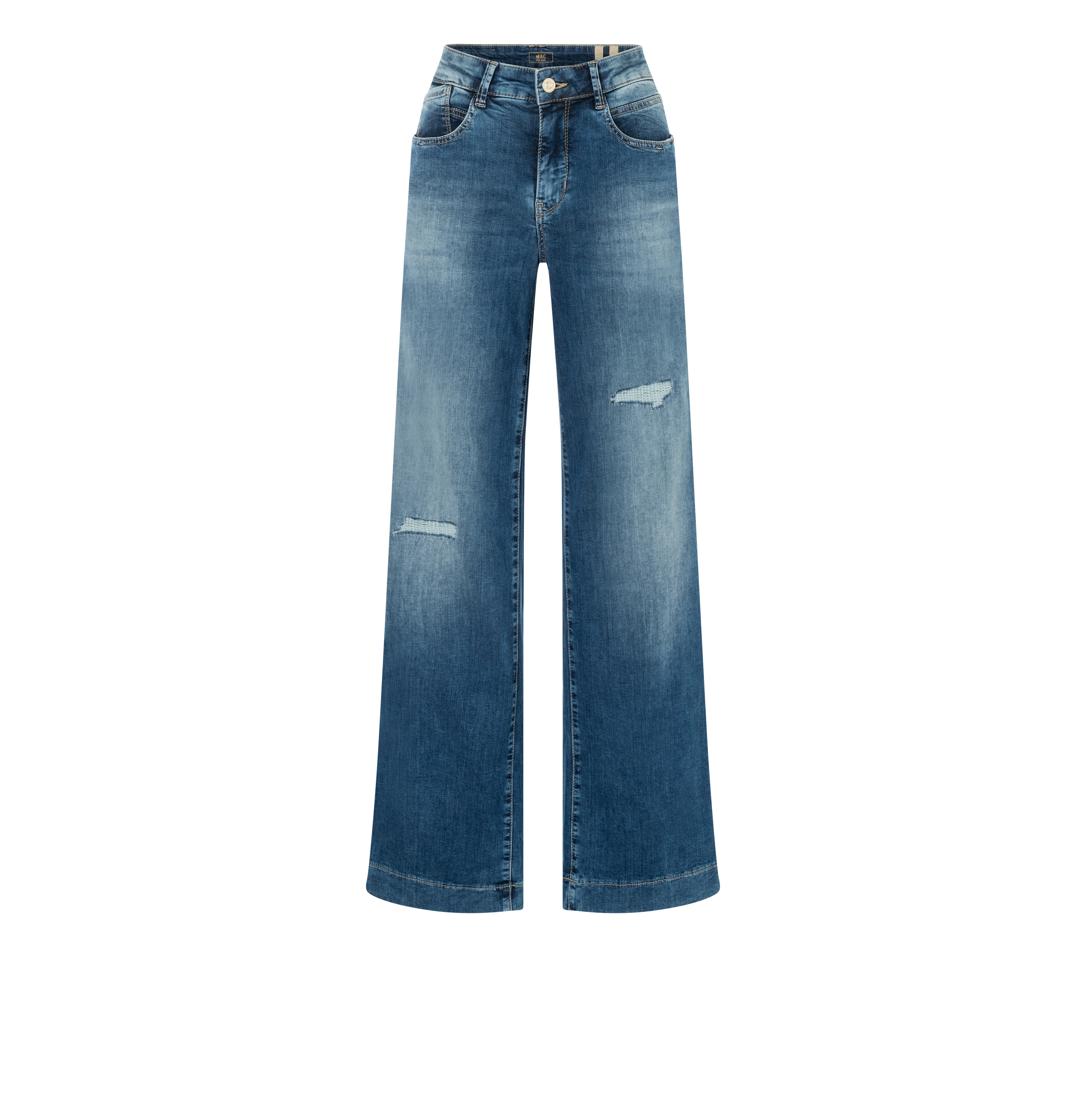 MAC JEANS - RICH PALAZZO, Light weight denim