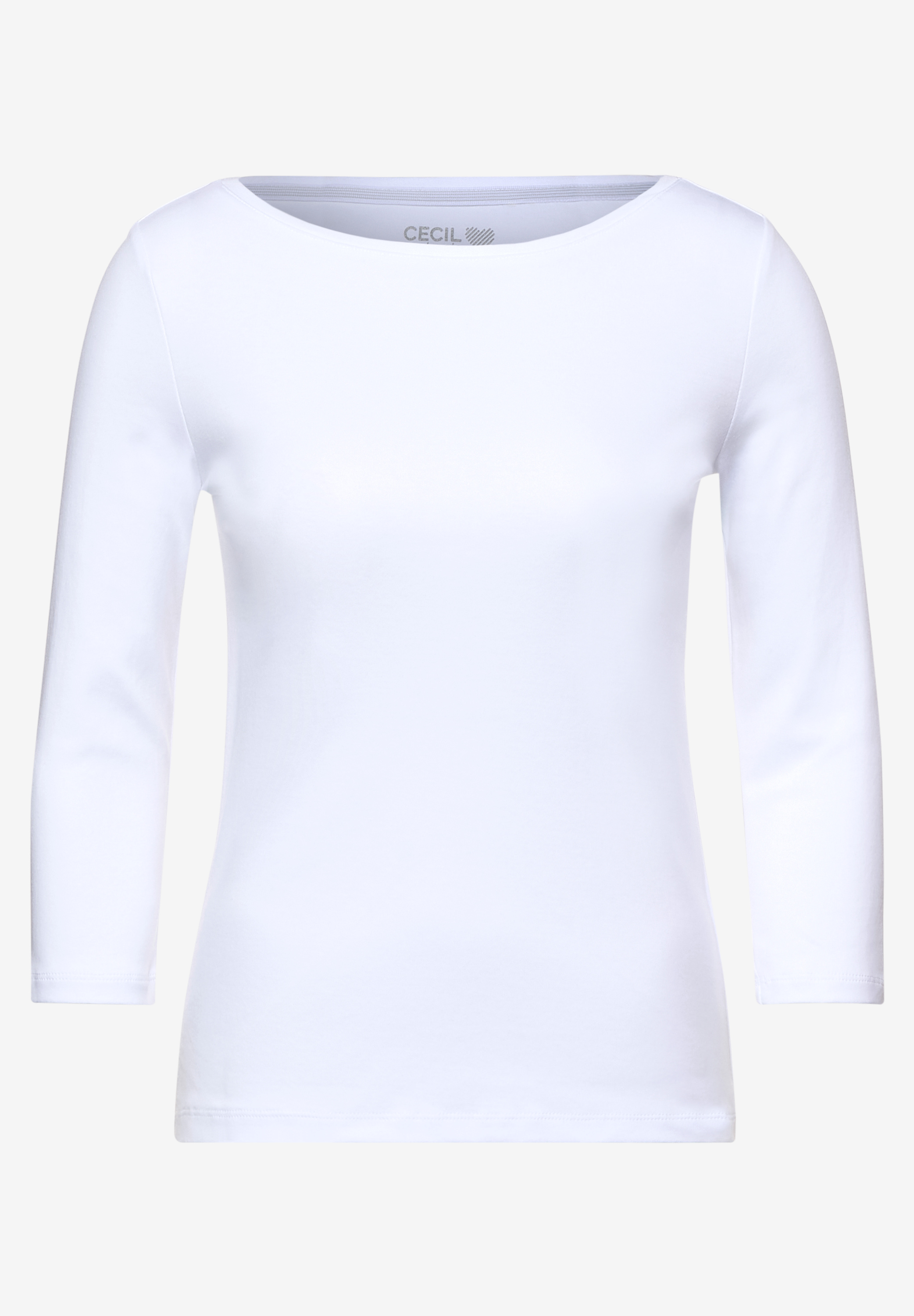 Basic Shirt in Unifarbe