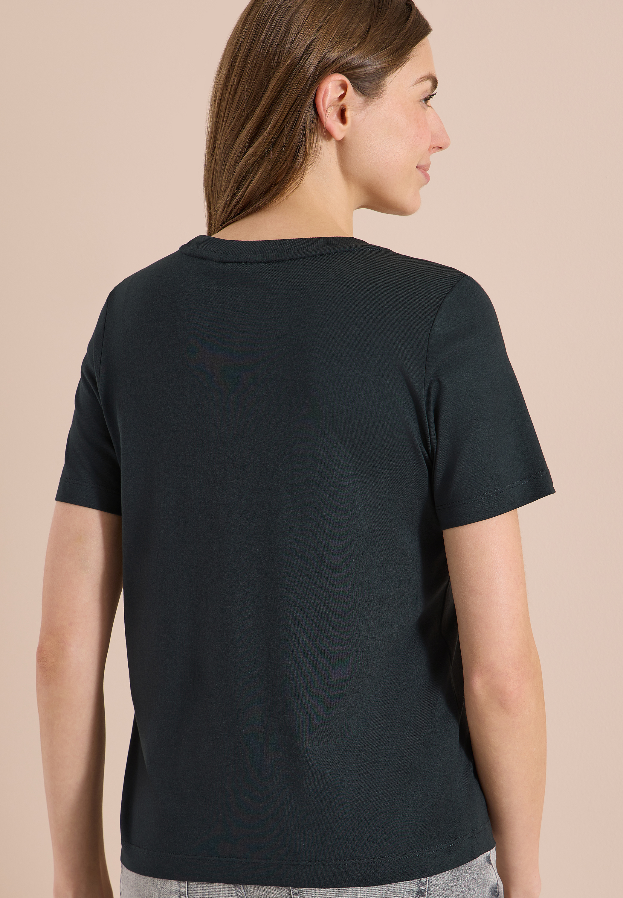T-Shirt mit Rundhals und Artwork