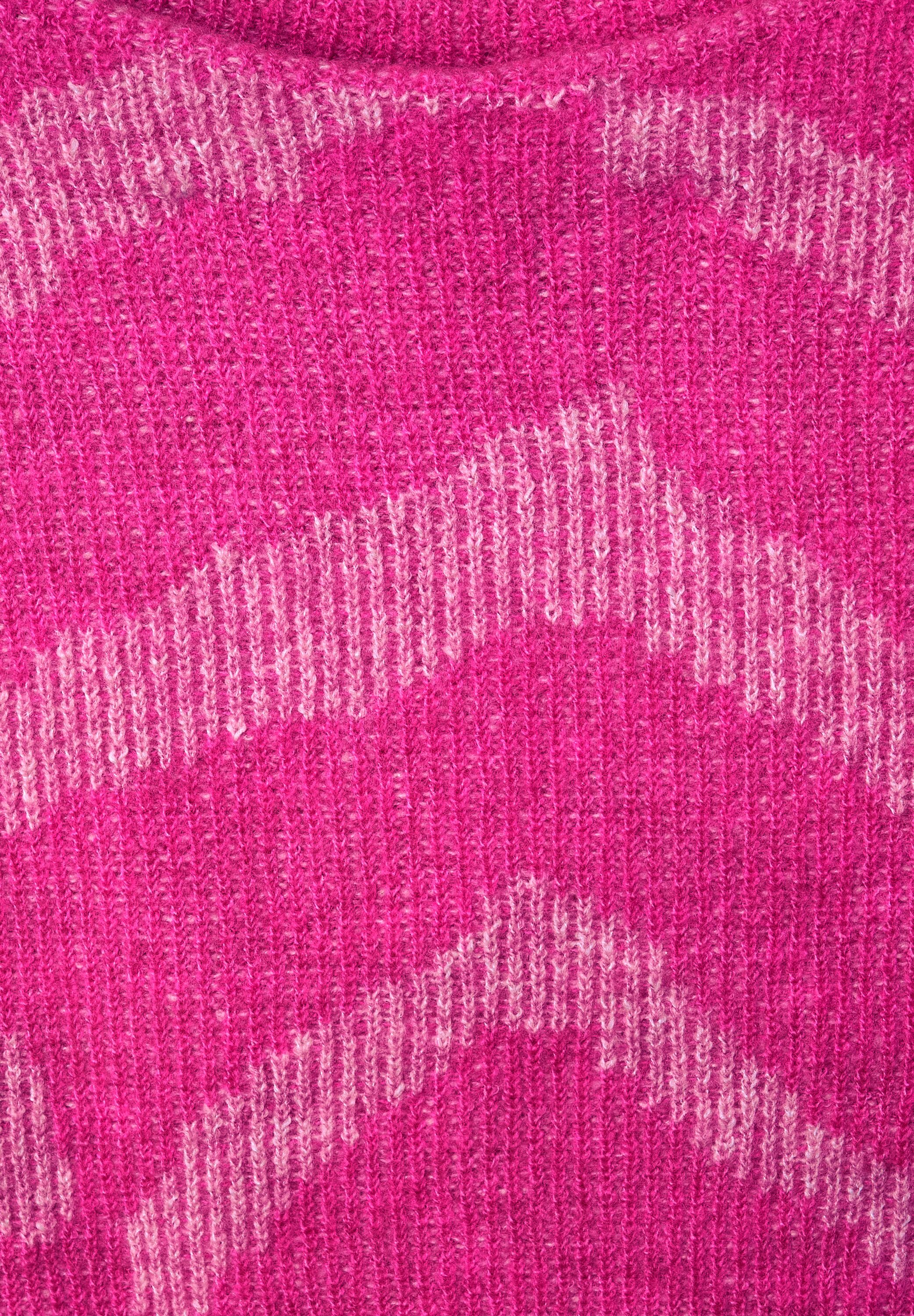 Cosy Pullover mit Muster