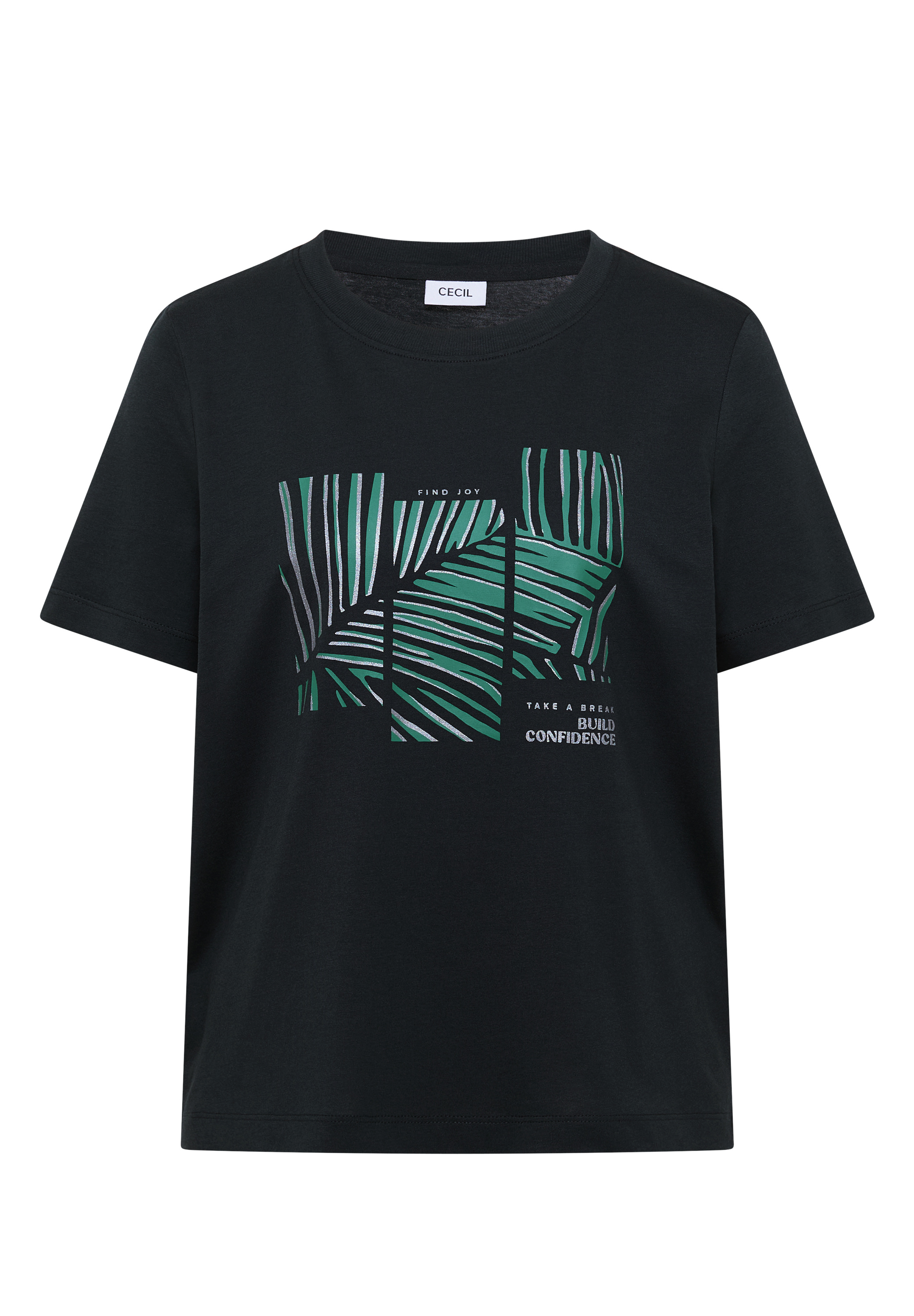 T-Shirt mit Rundhals und Artwork