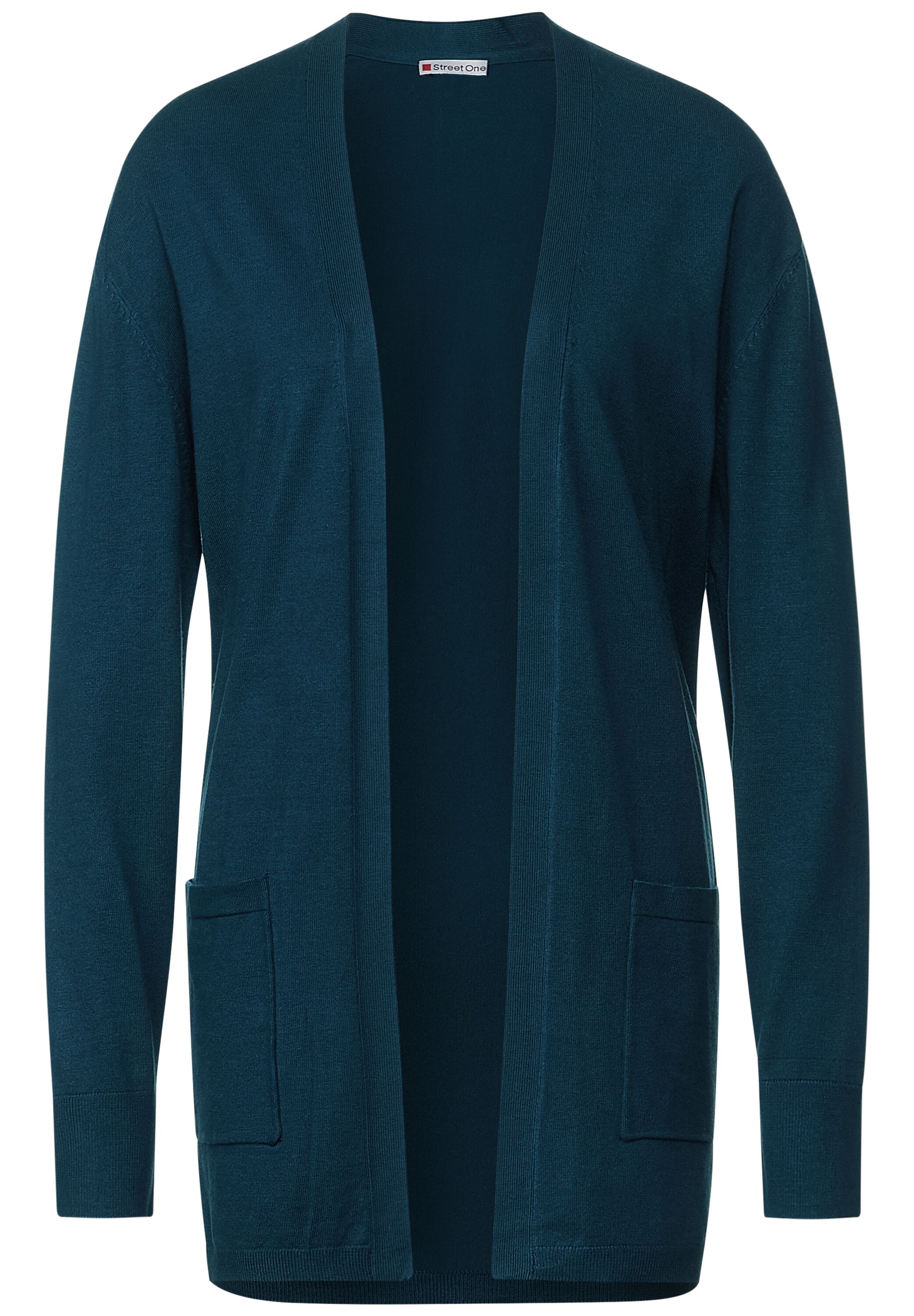 Basic Cardigan mit Taschen