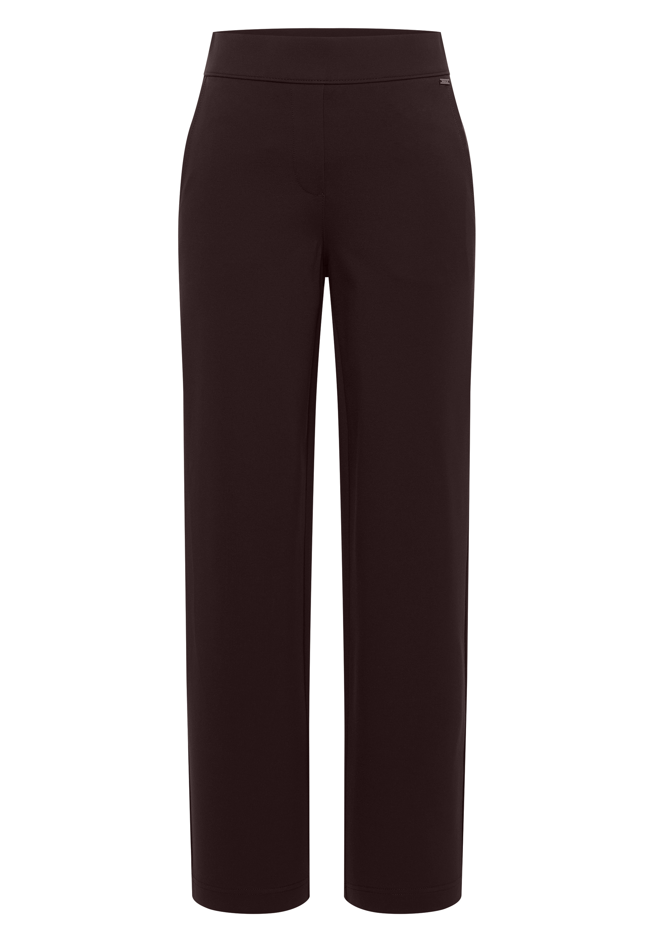 High Waist Straight Leg Hose im Loose Fit