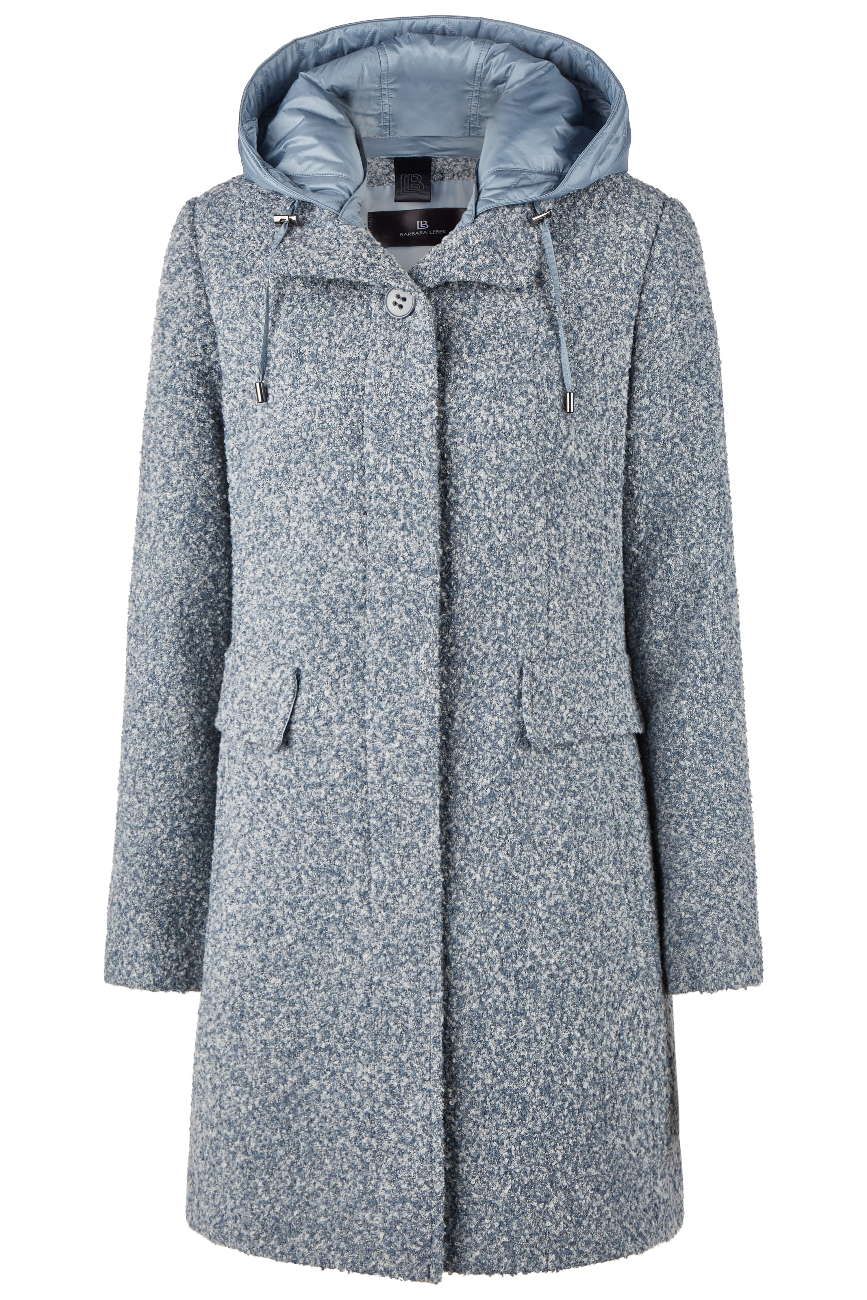 Wolljacke mit Kapuze