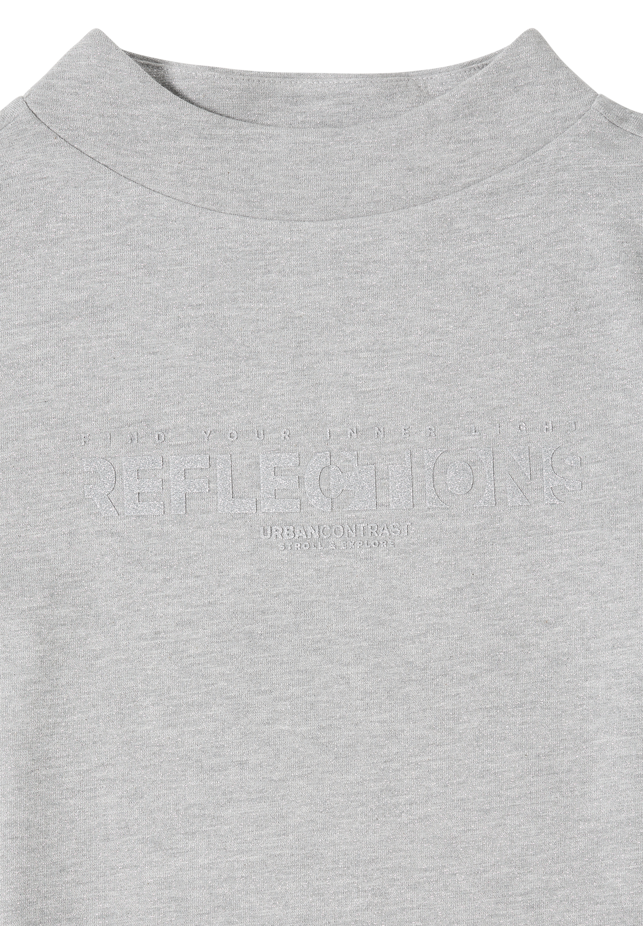 Shirt mit Glitzer-Wording