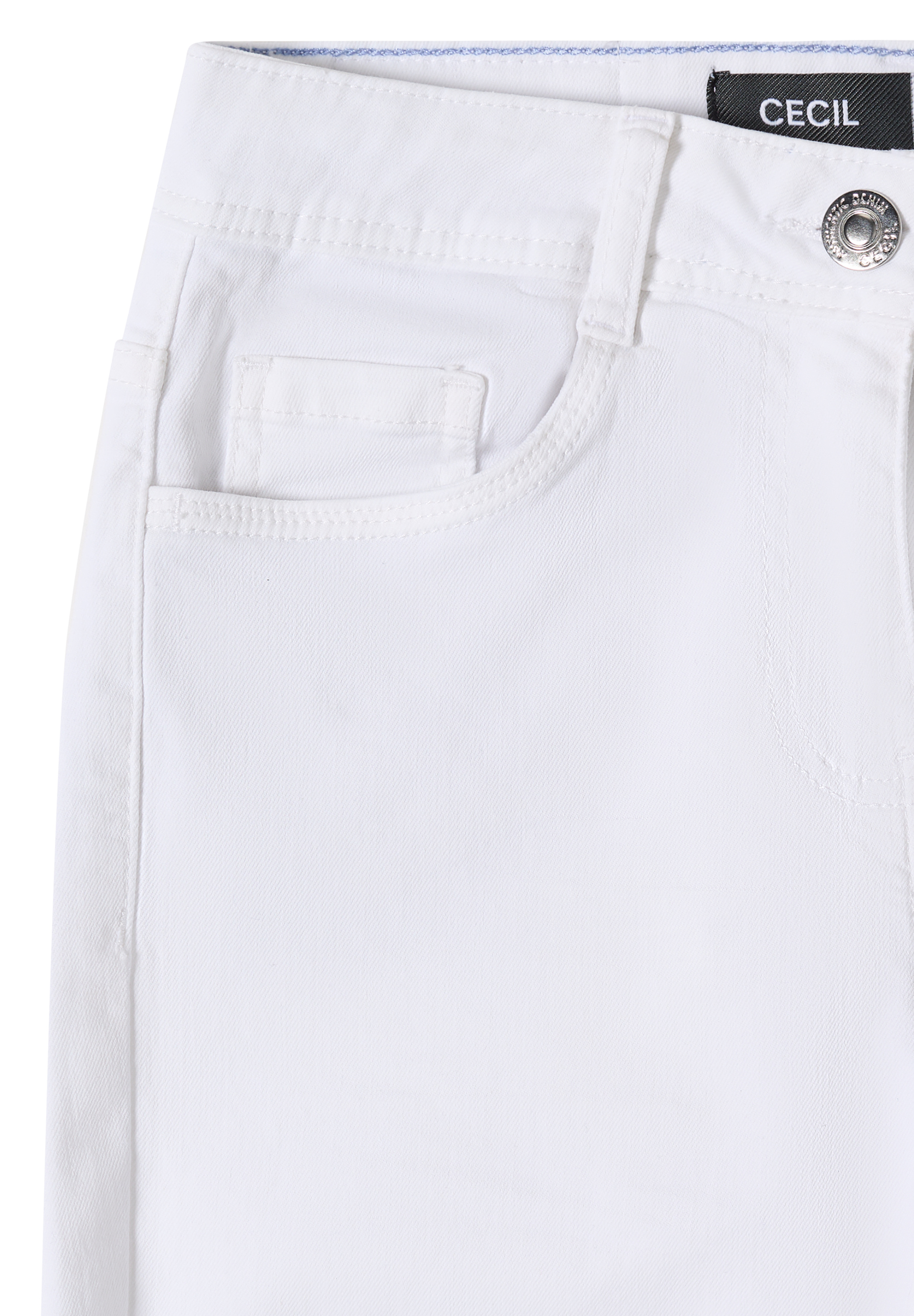 High Waist Slim Leg Jeans im Slim Fit