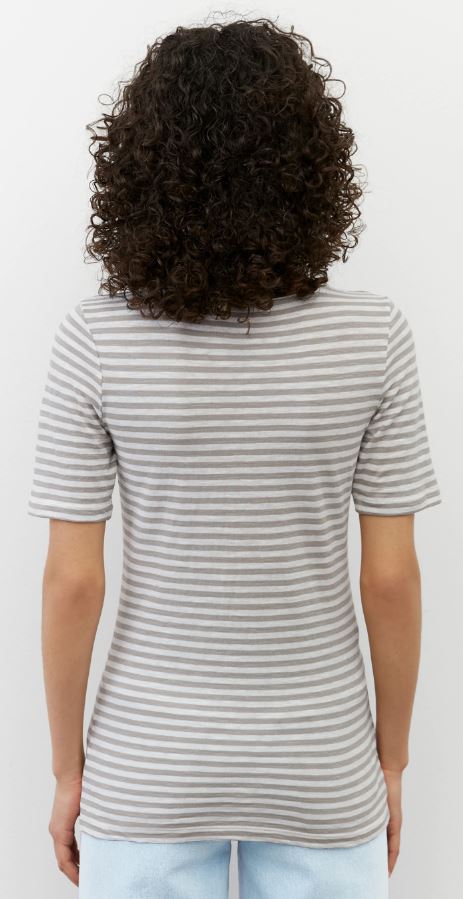 T-shirt, short sleeve, boat neck, s
