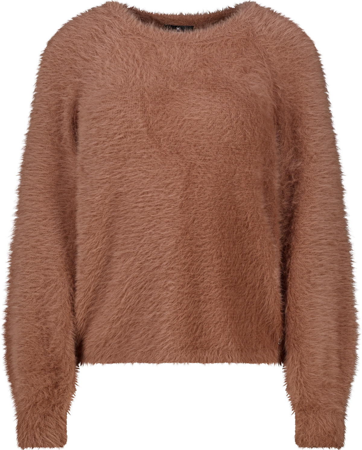 Strickpullover aus Plüschgarn