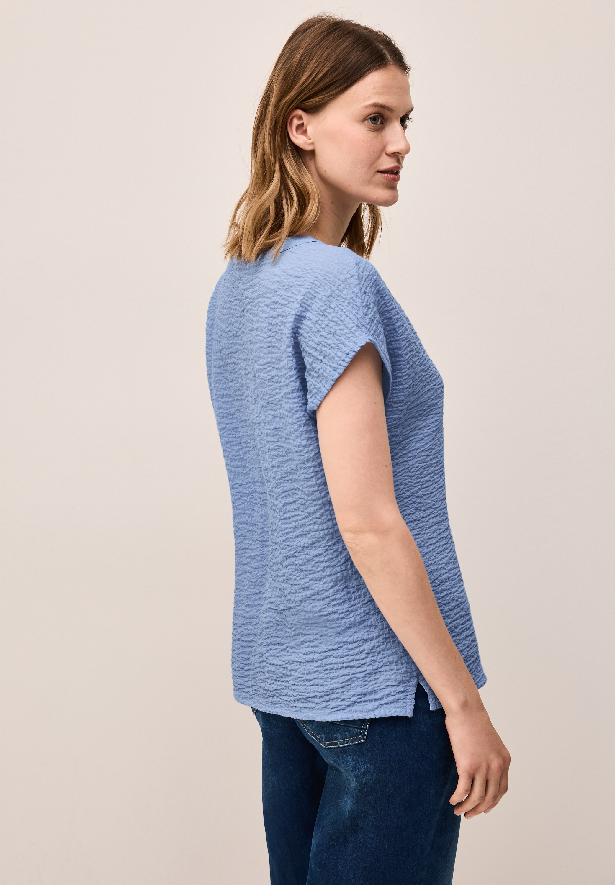 Strukturbluse