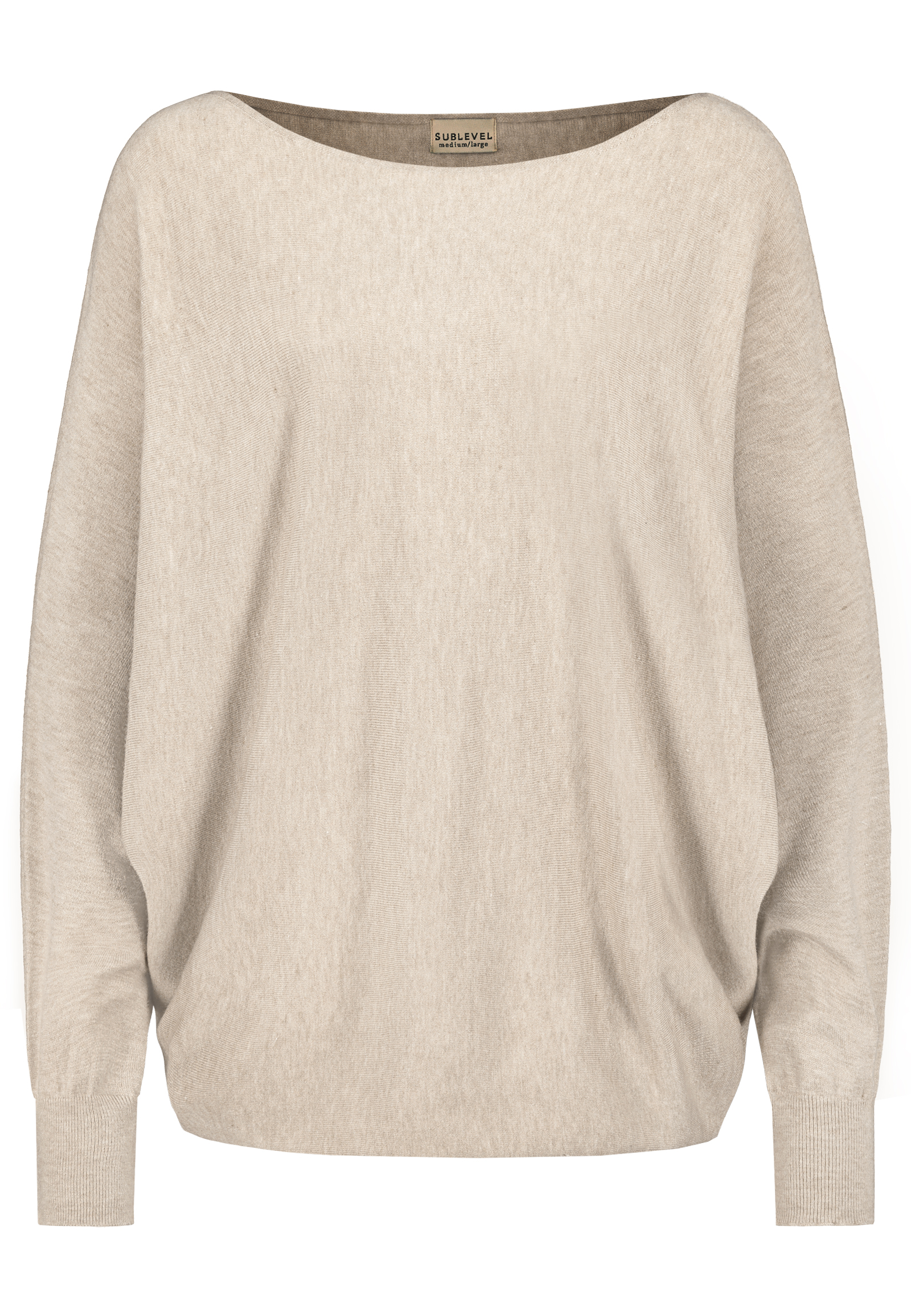 Pullover langarm Fledermausärmel