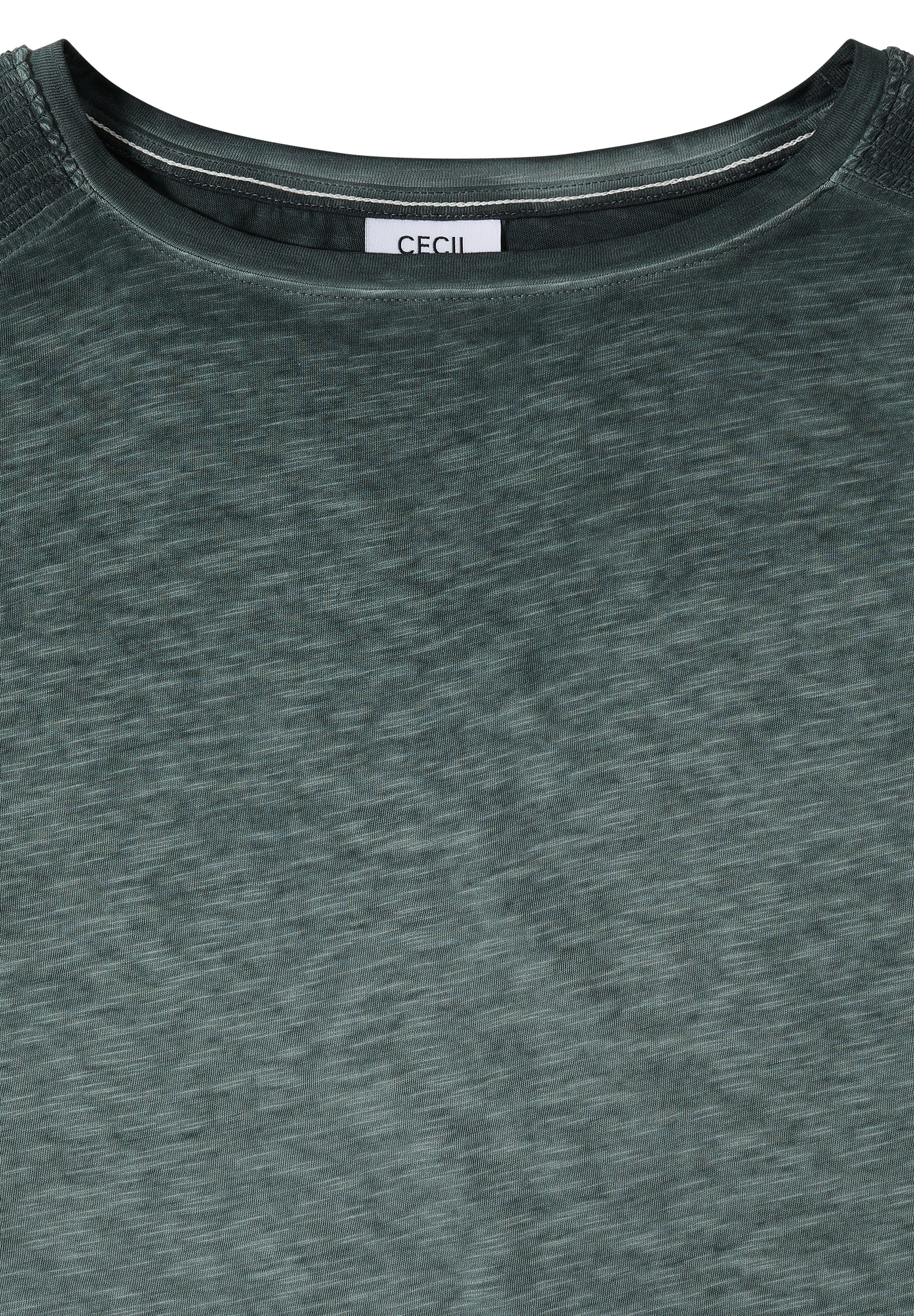 T-Shirt aus Jersey im Garment Dye Look