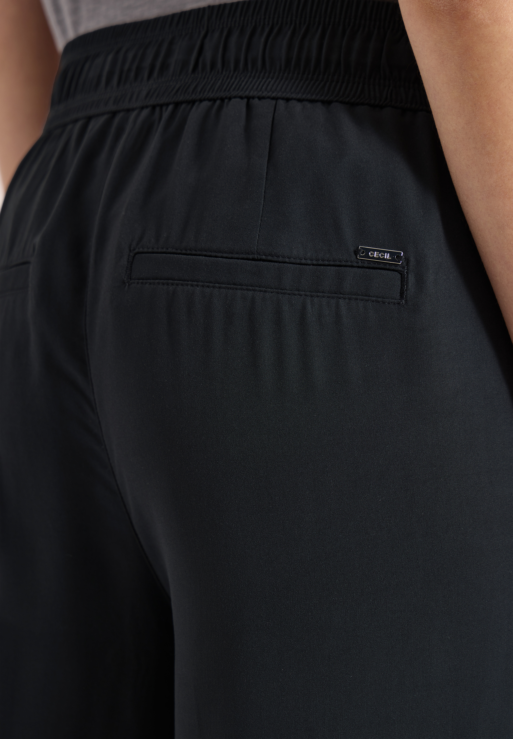 High Waist Wide Leg Hose im Loose Fit