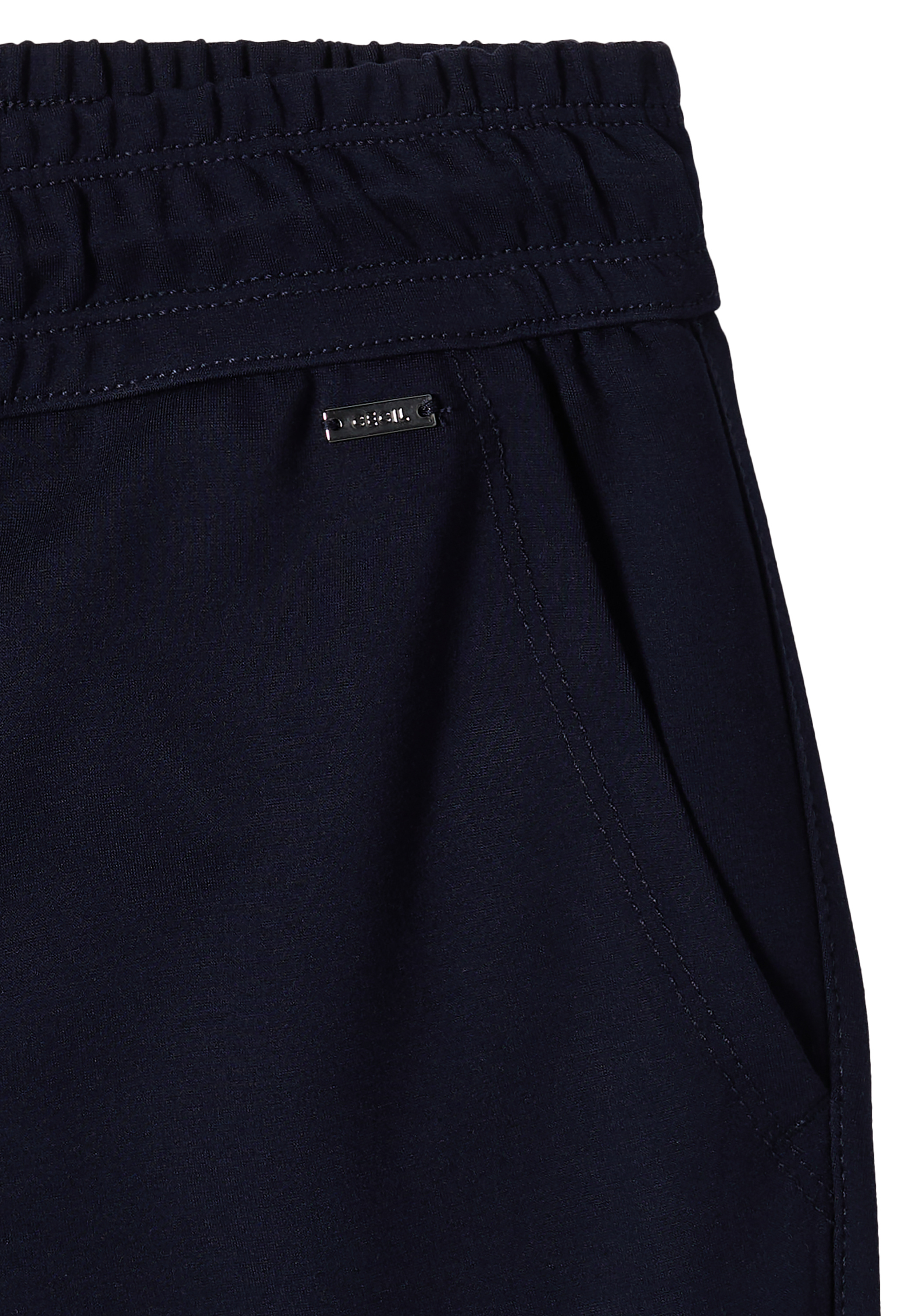 Mid Waist Slim Leg Hose im Casual Fit