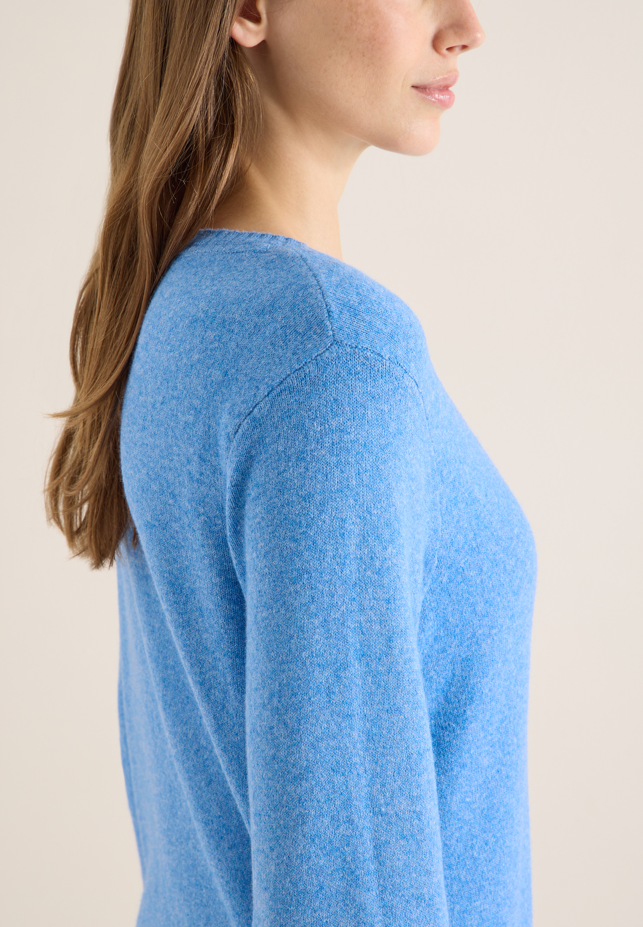 Softer Pullover in Unifarbe