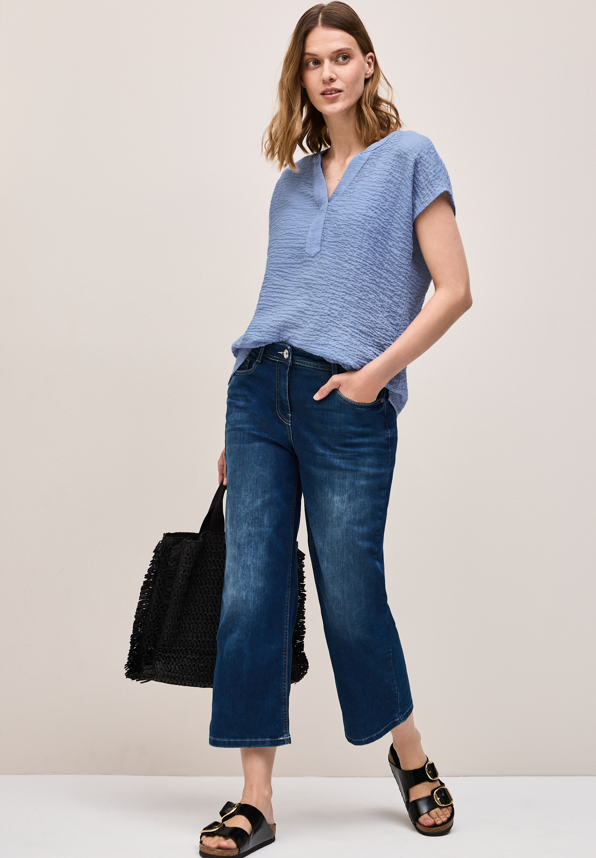 Strukturbluse