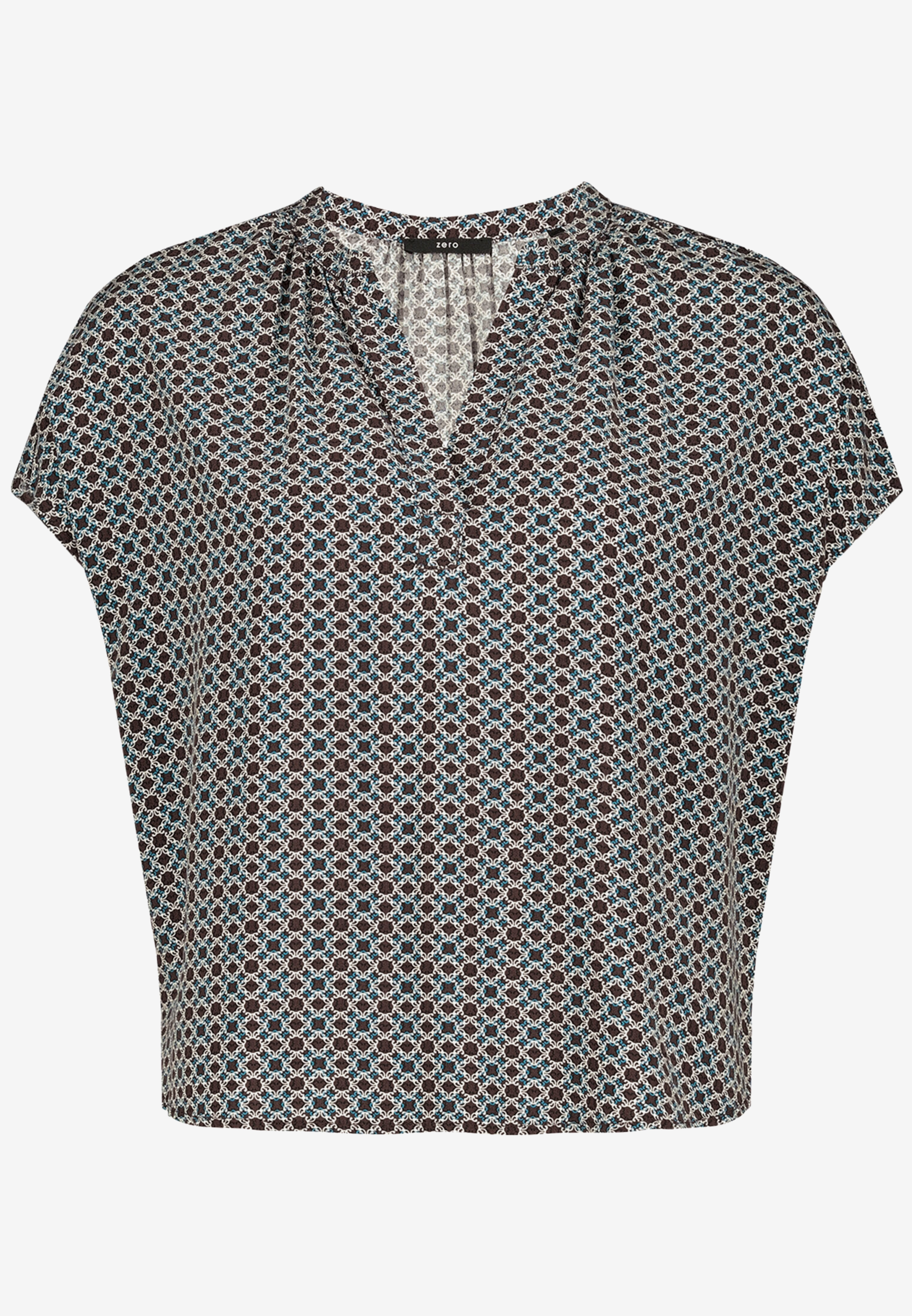Blusenshirt  mit grafischem Muster