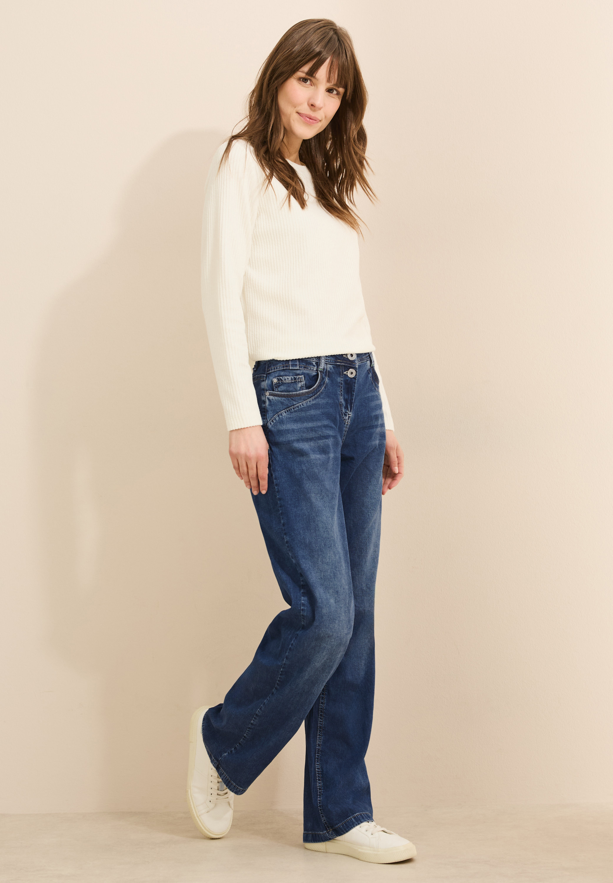 Wide Leg Lyocellmix Jeans
