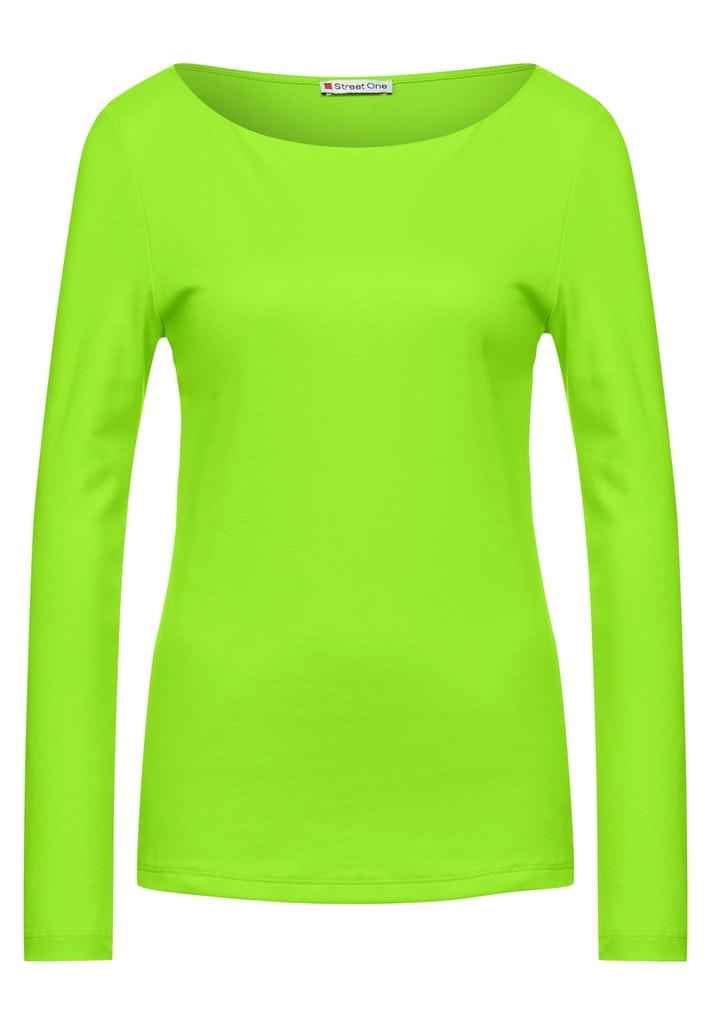 Shirt in Unifarbe
