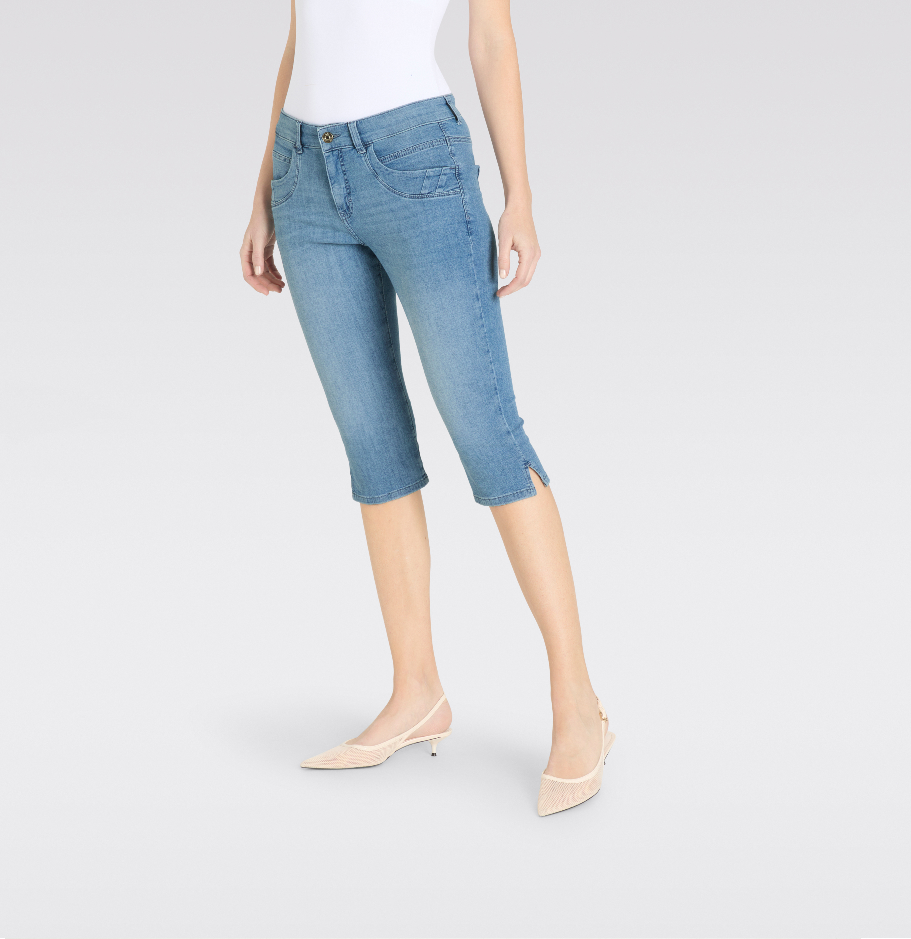 MAC JEANS - CAPRI, Super light denim