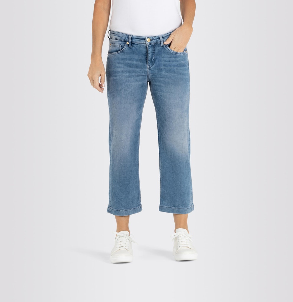 MAC JEANS - RICH CULOTTE, Light authentic denim