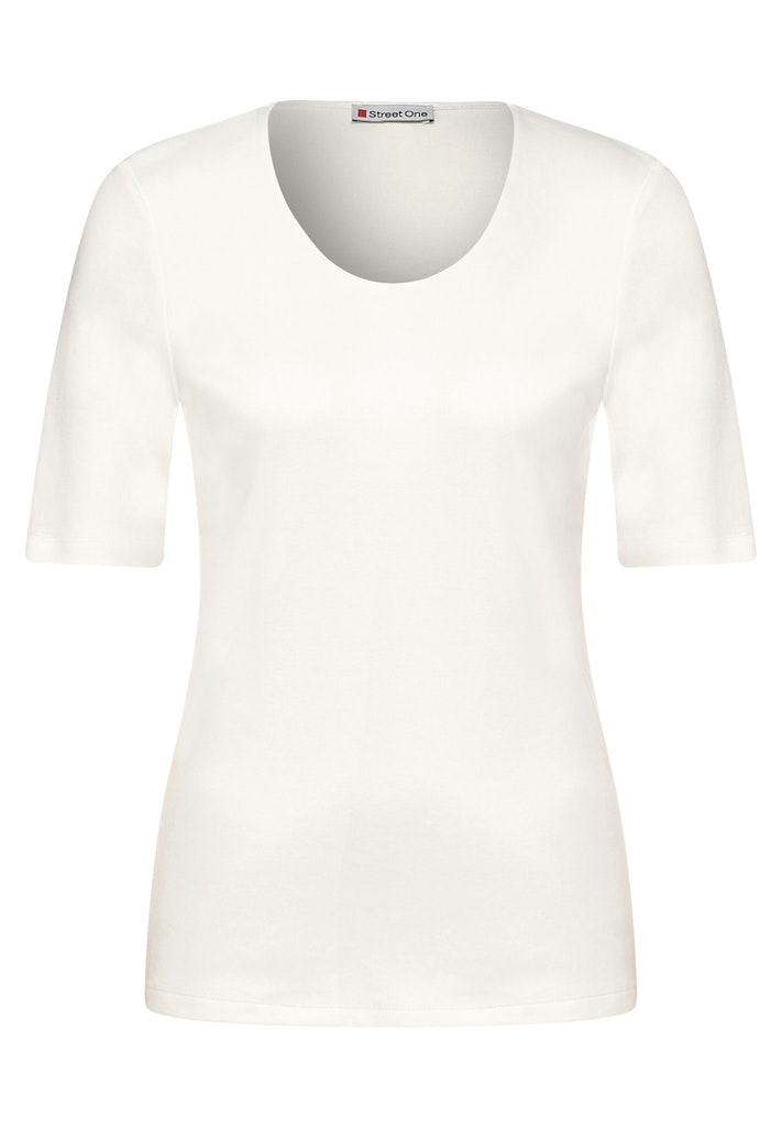 QR Palmira T-Shirt in Unifarbe