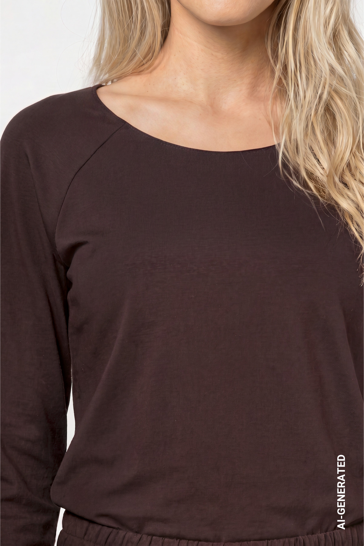 Basic-Langarmshirt