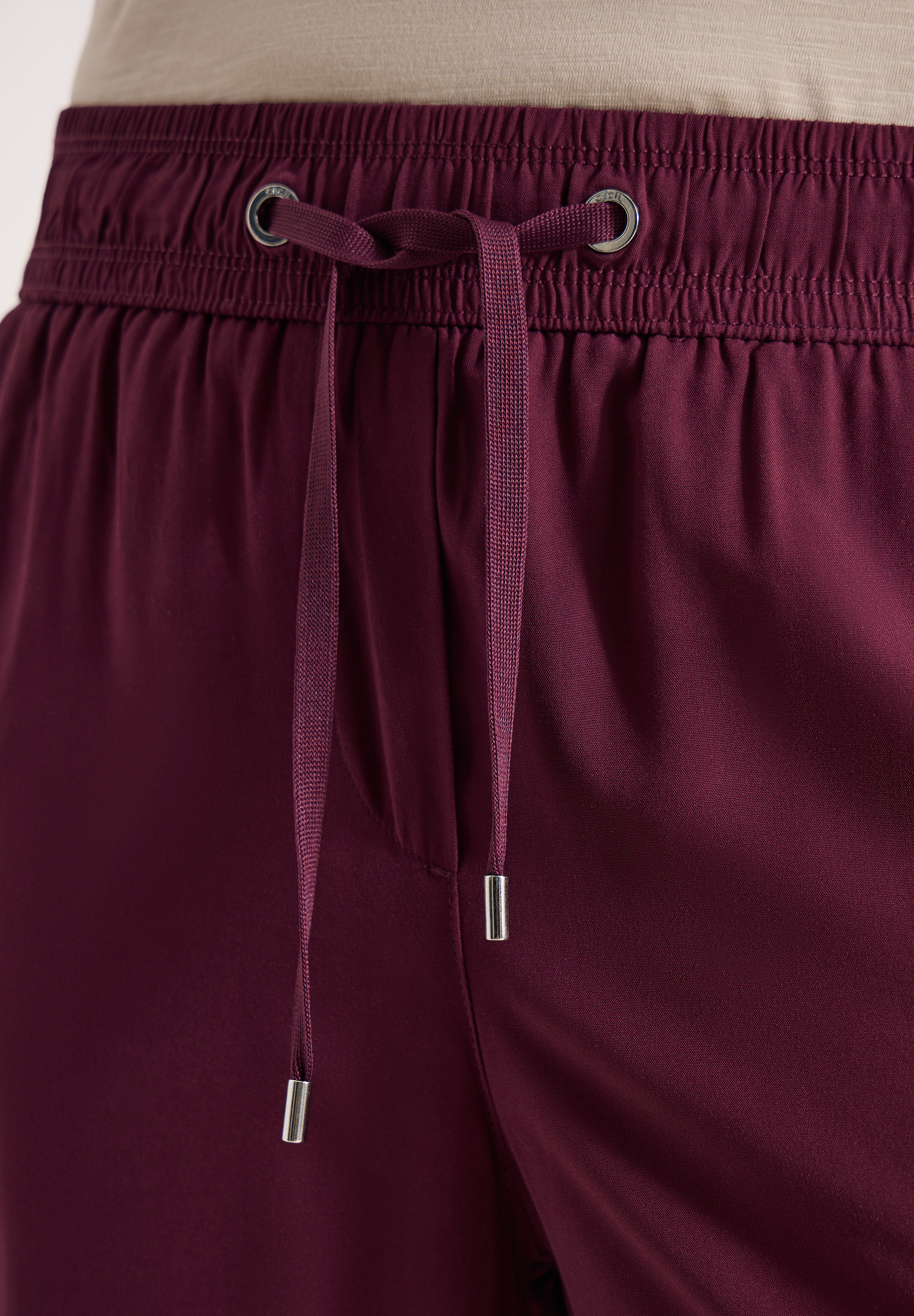 High Waist Wide Leg Hose im Loose Fit