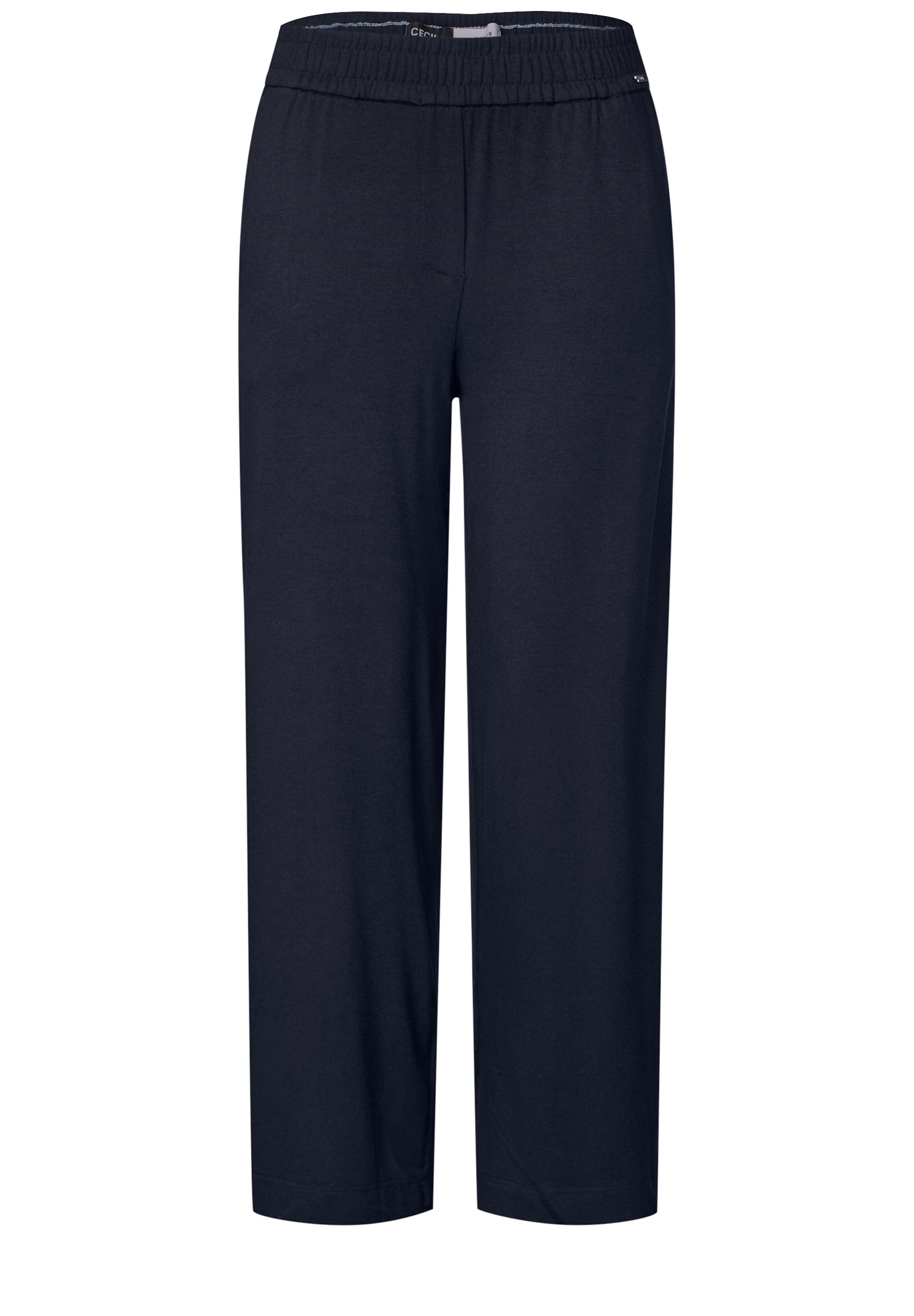 Wide Leg Jersey-Hose
