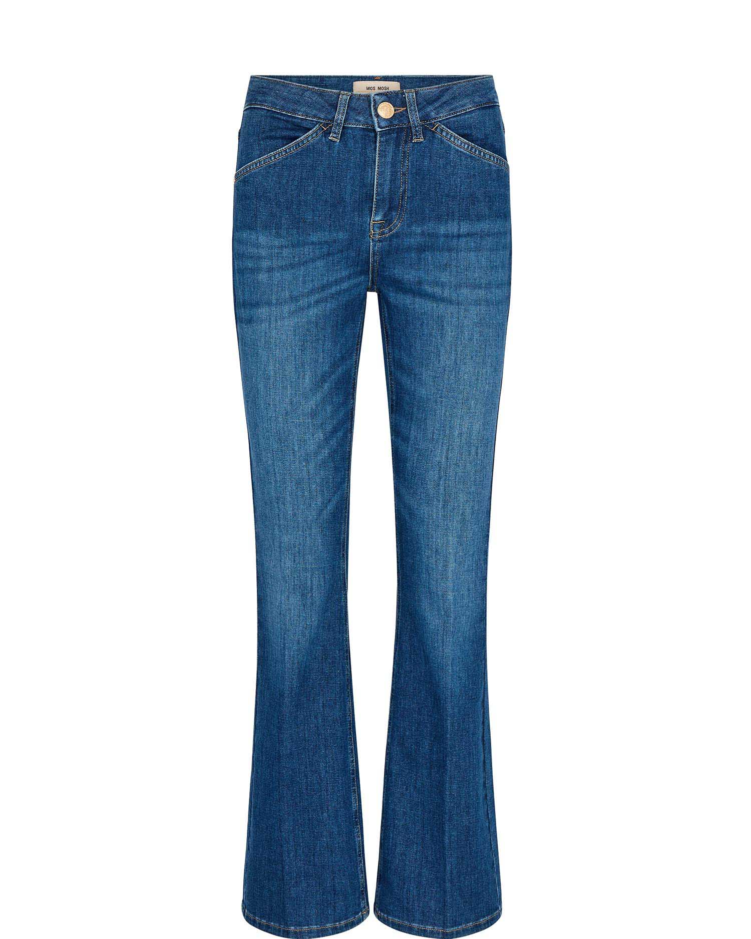 Alli Ease Flare Jeans - Blue