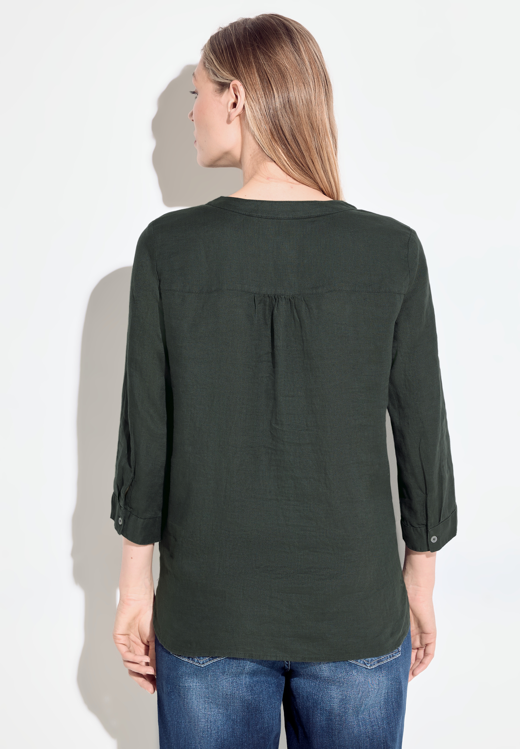 Bluse aus Leinen