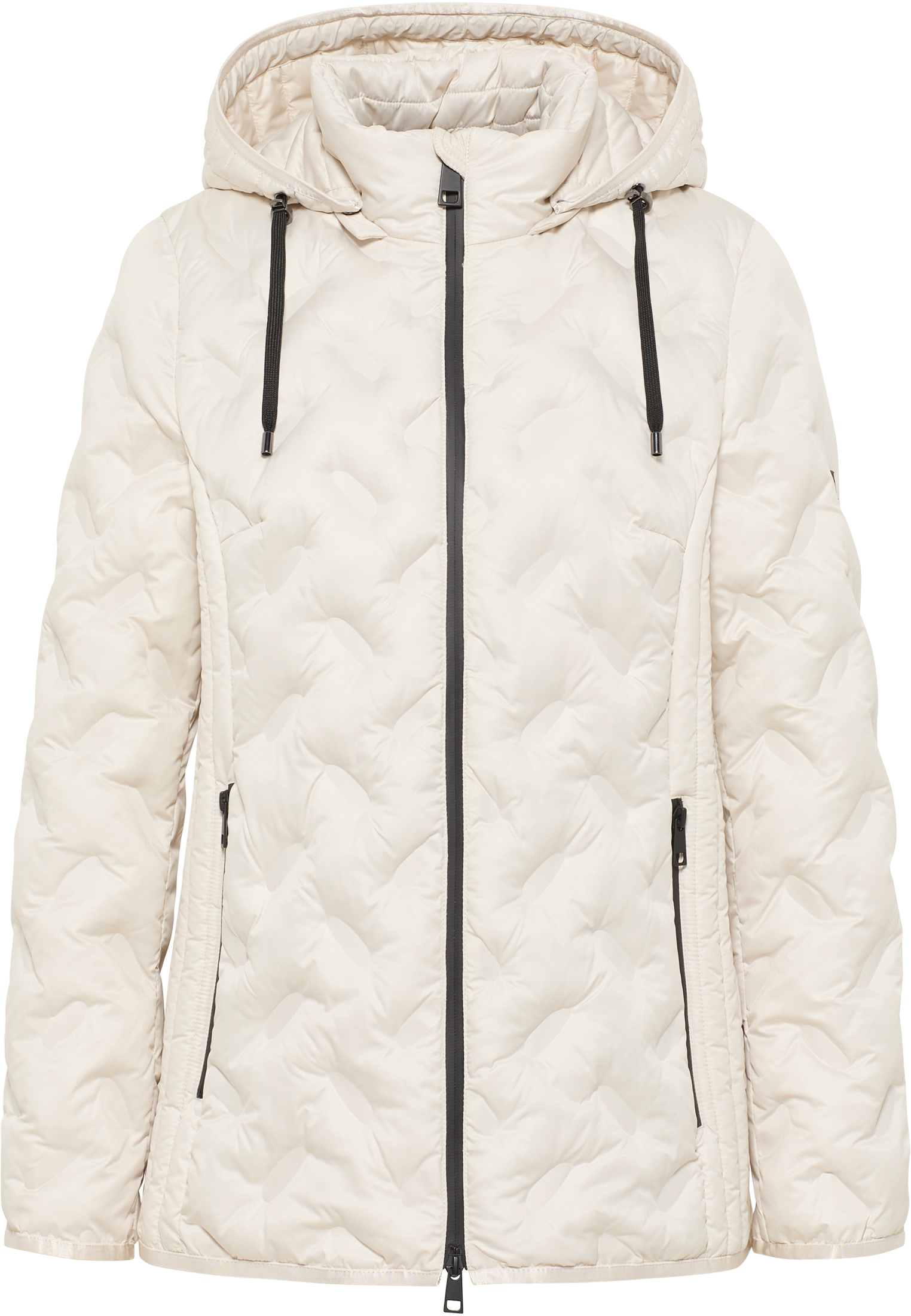 Jacke Polar Pearls mit Kapuze