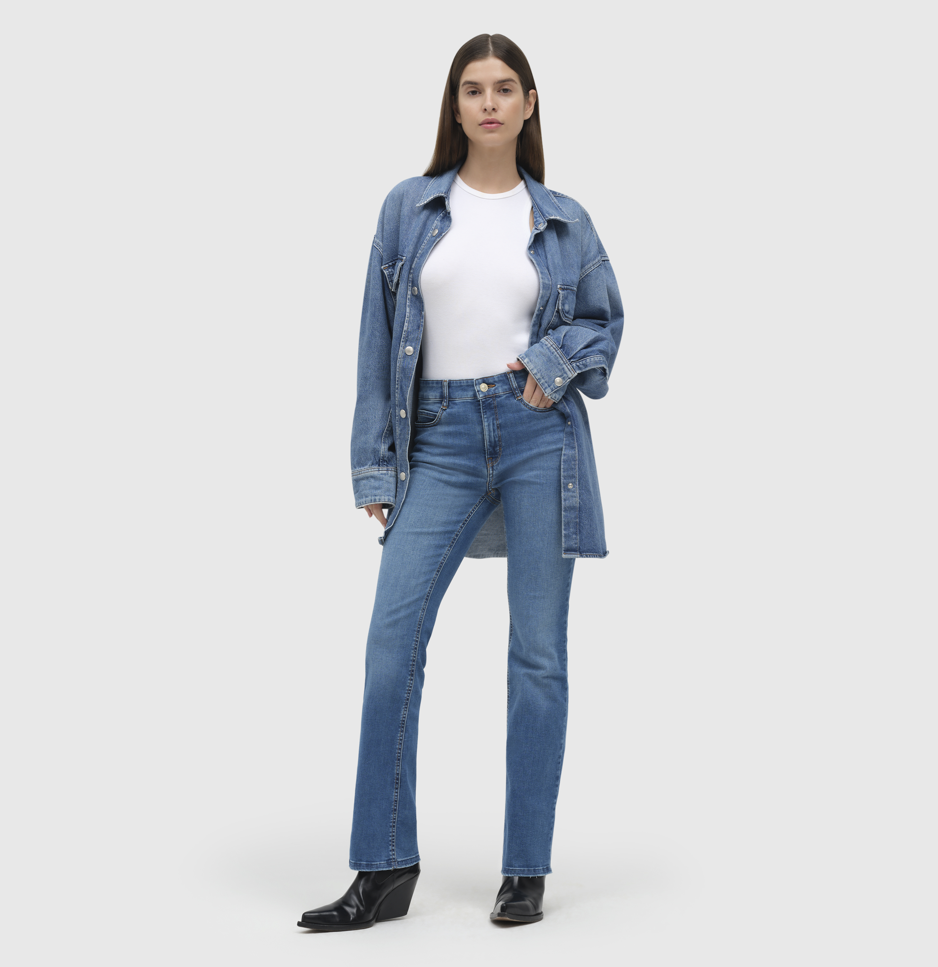 MAC JEANS - BOOT, Authentic Stretch Denim MAC JEANS - BOOT, Authentic Stretch Denim