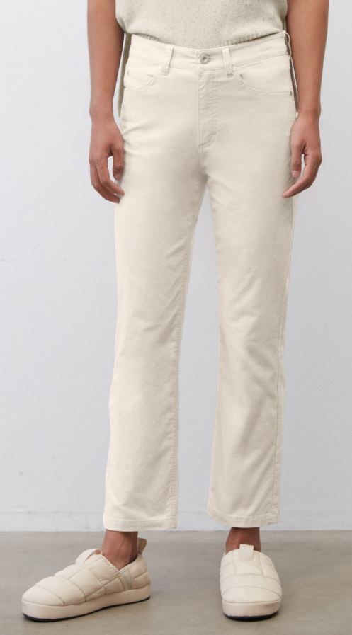 5 Pocket, straight fit, cropped len