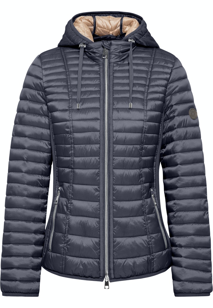 Jacke Down Optic mit Kapuze
