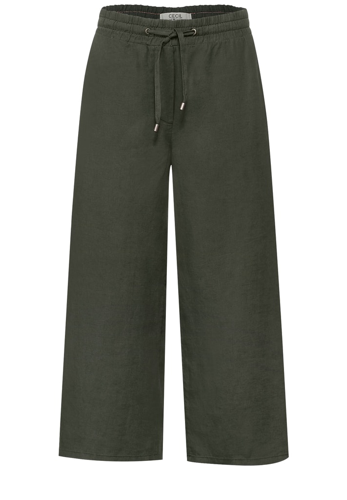 Loose Fit Leinenhose