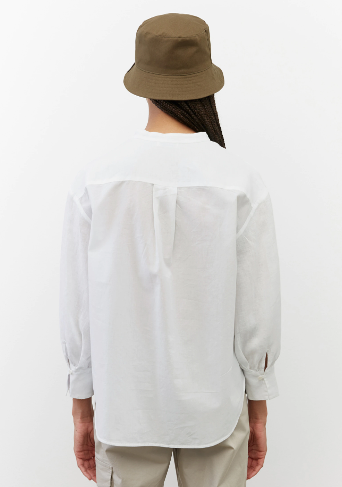 Blouse, three quater sleeve, balloo