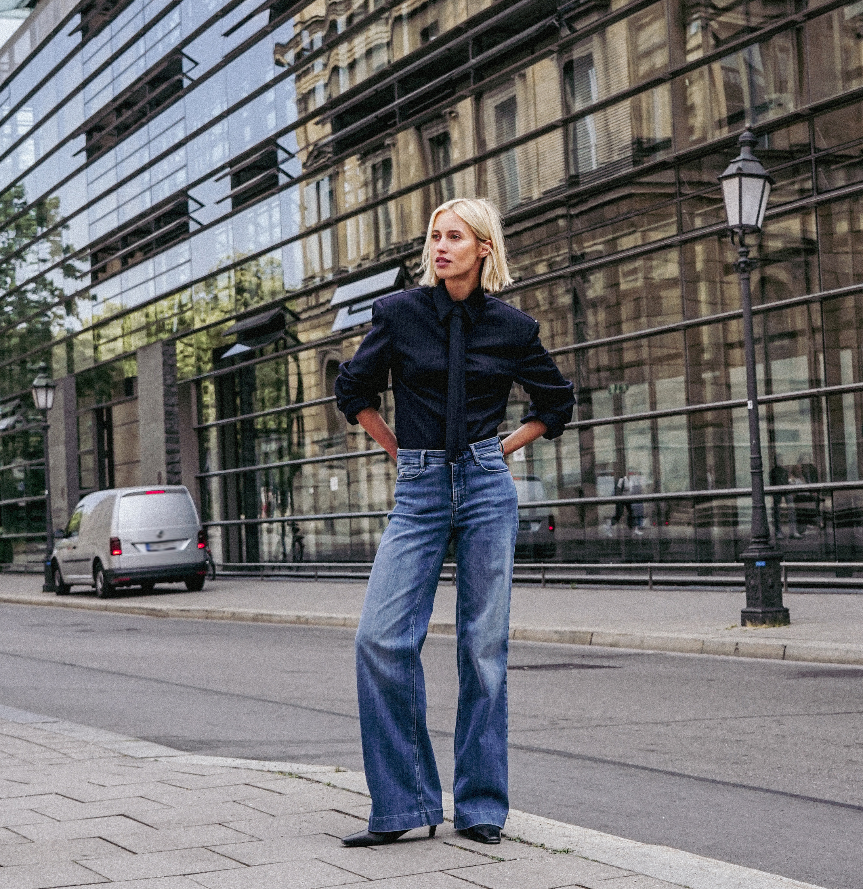 MAC JEANS - DREAM WIDE, Authentic mega flex