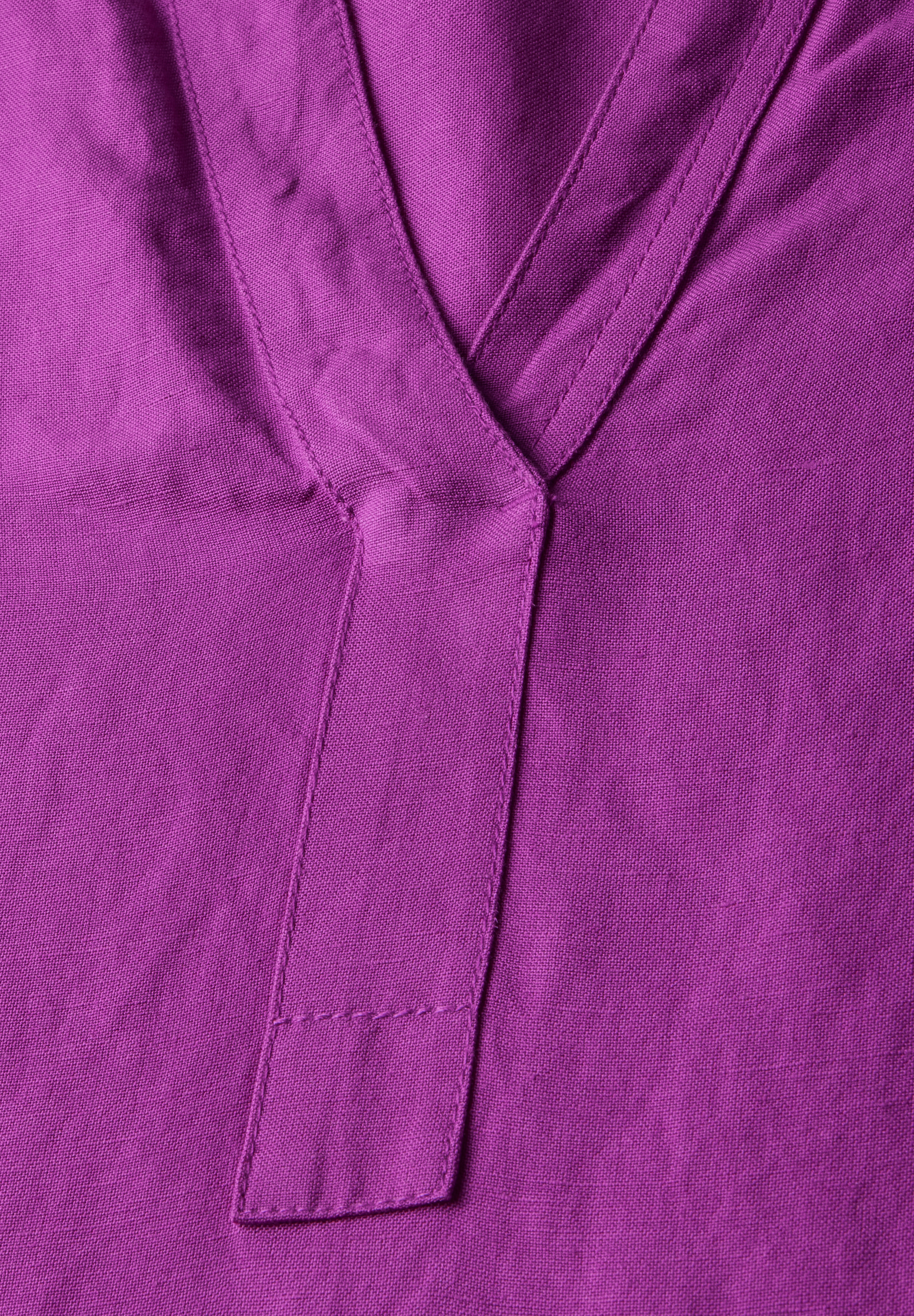 Split Neck Kleid