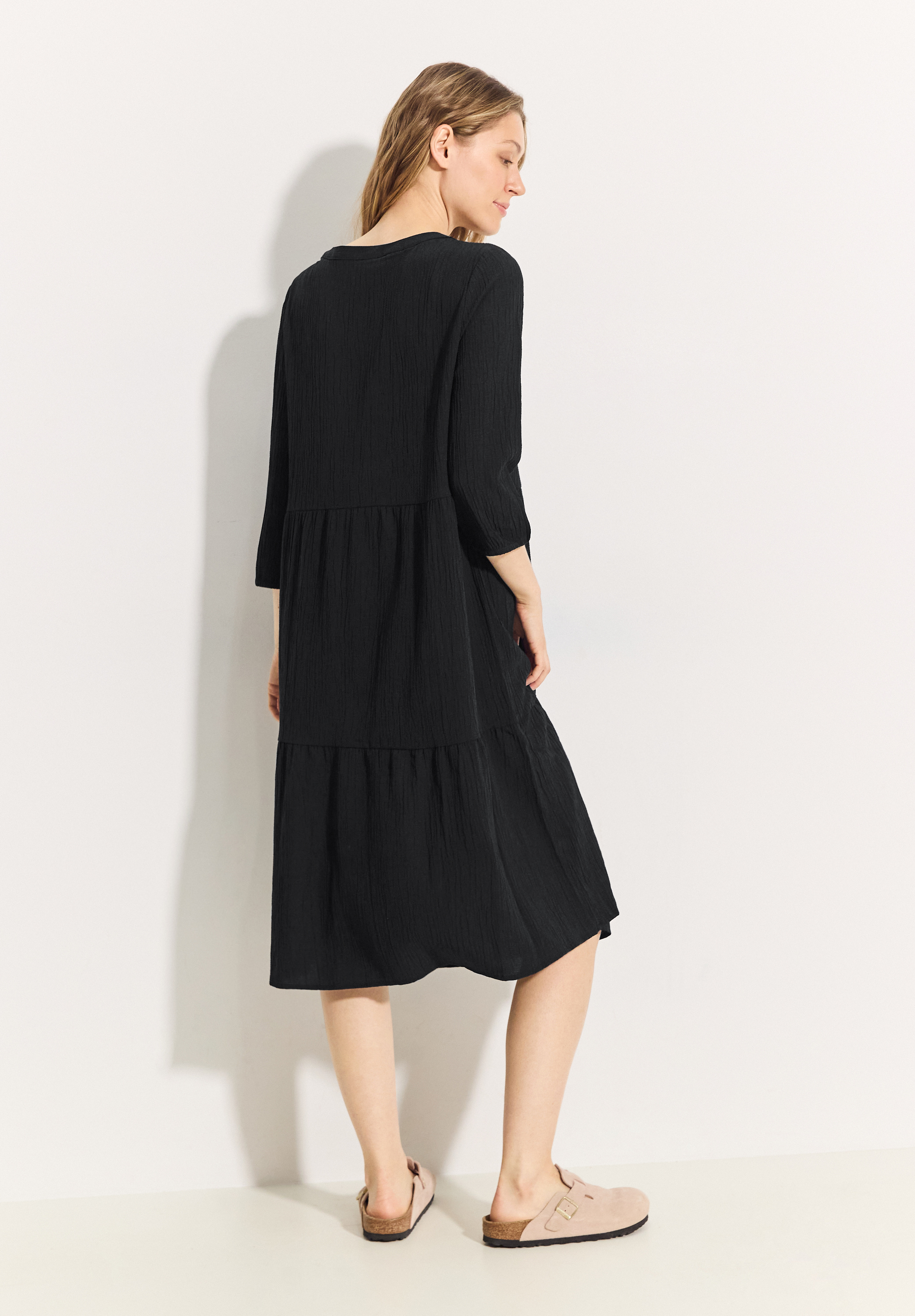 Tunika Kleid mit Struktur