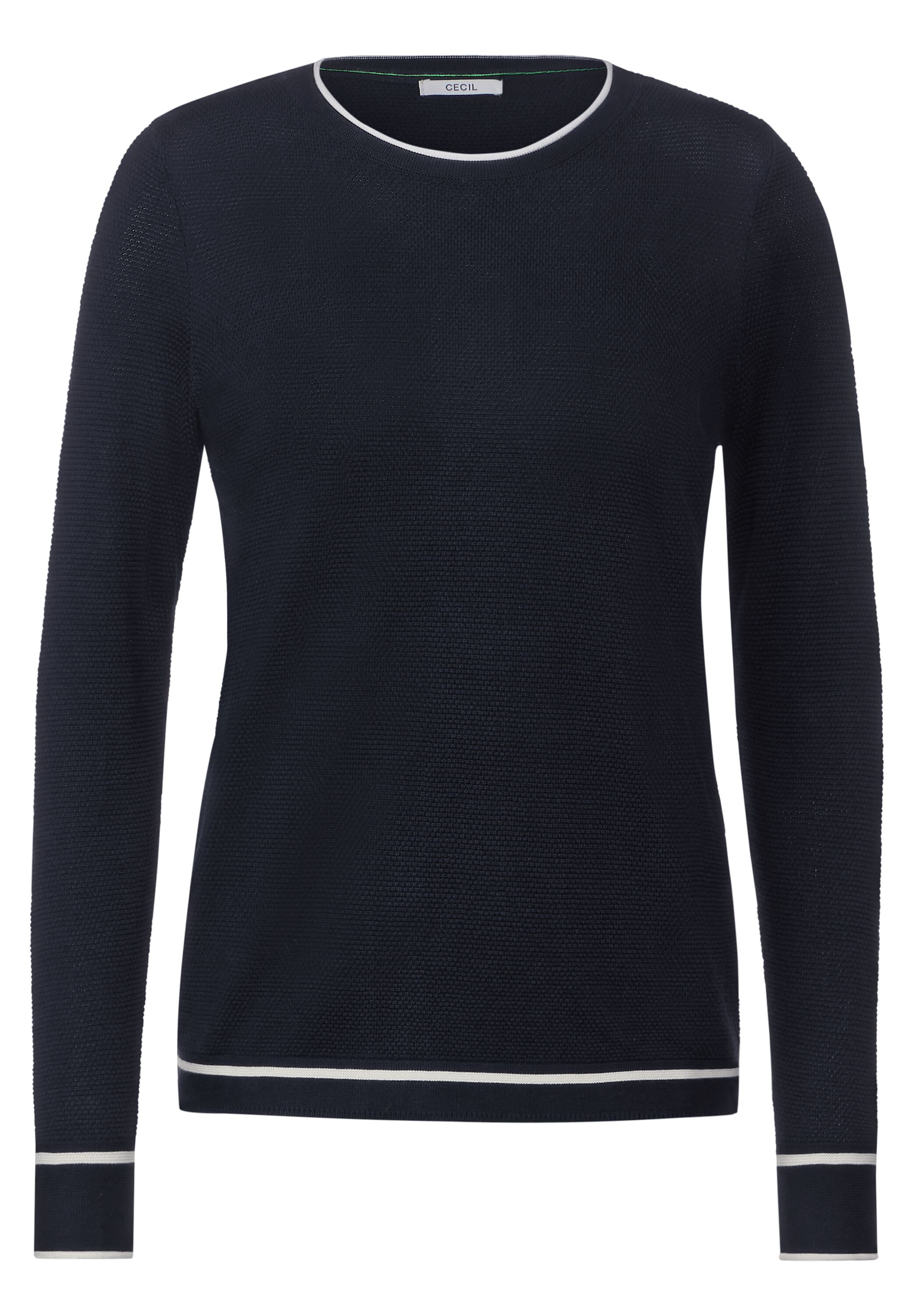 Struktur Strickpullover
